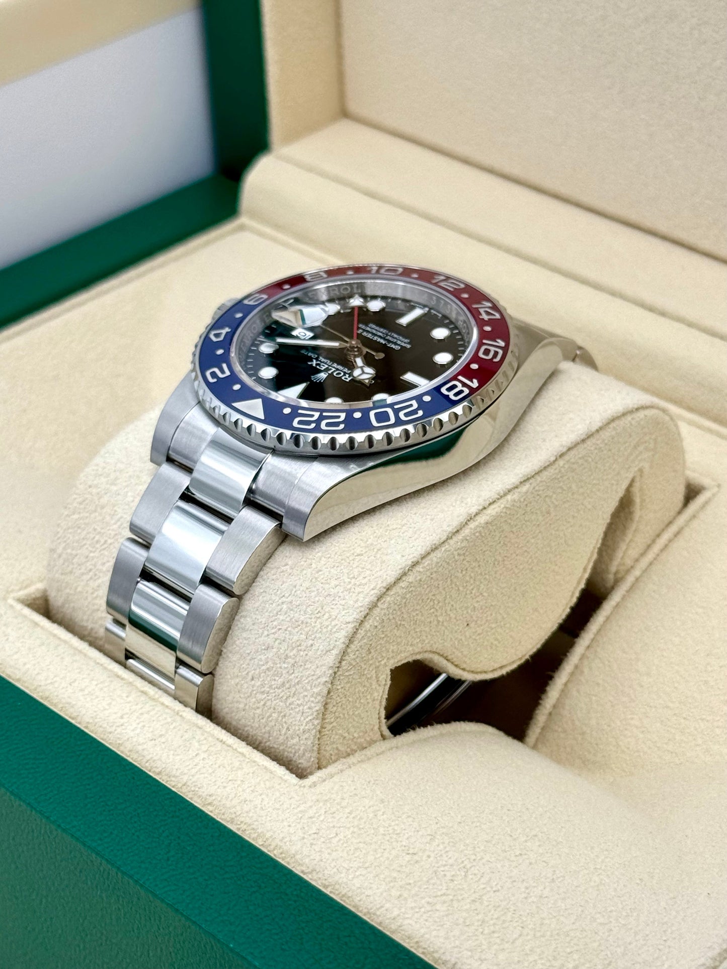 NEW 2024 Rolex GMT-Master II "Pepsi" 40mm 126710BLRO Oyster - MyWatchLLC