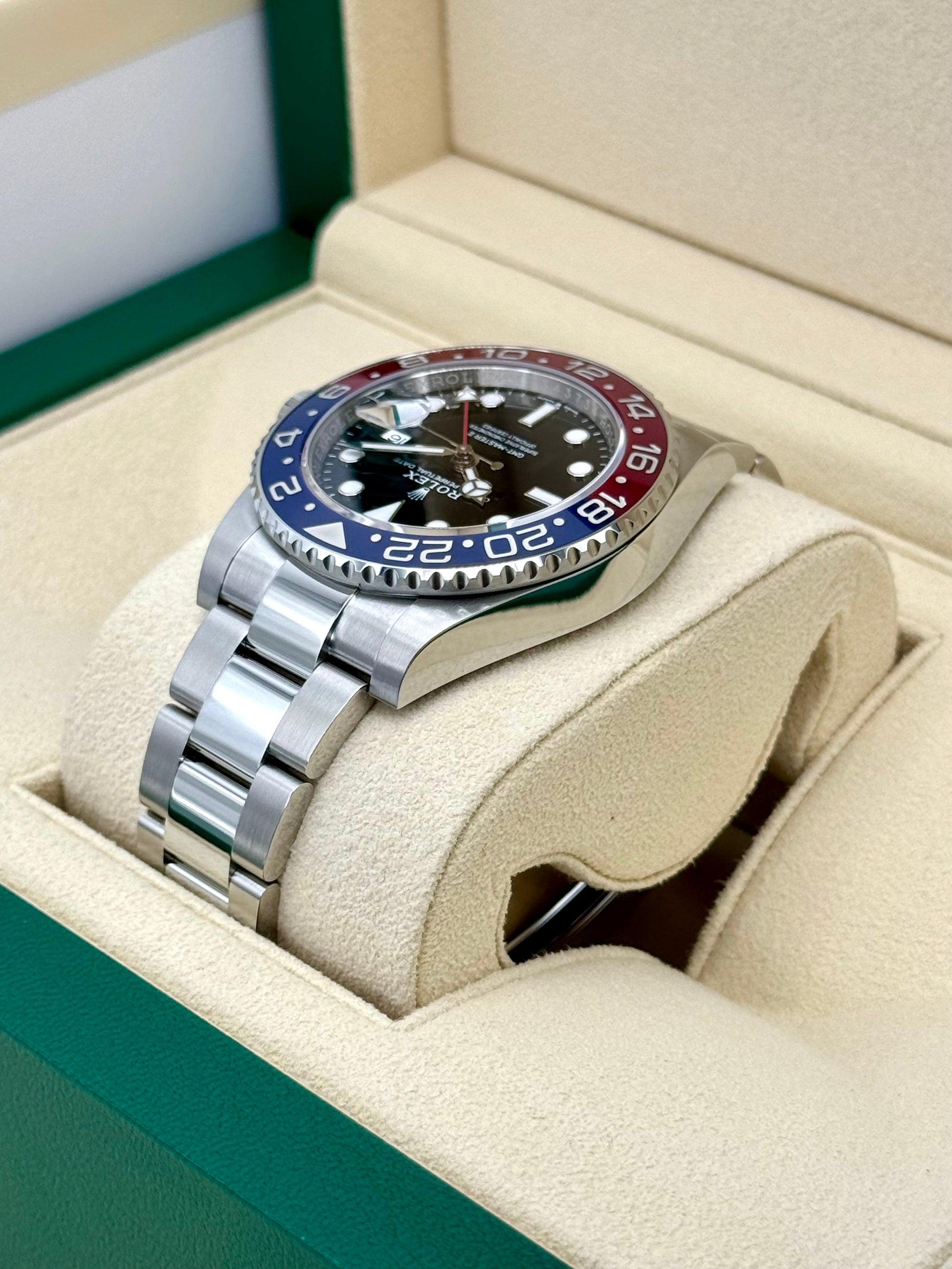 NEW 2024 Rolex GMT-Master II "Pepsi" 40mm 126710BLRO Oyster - MyWatchLLC