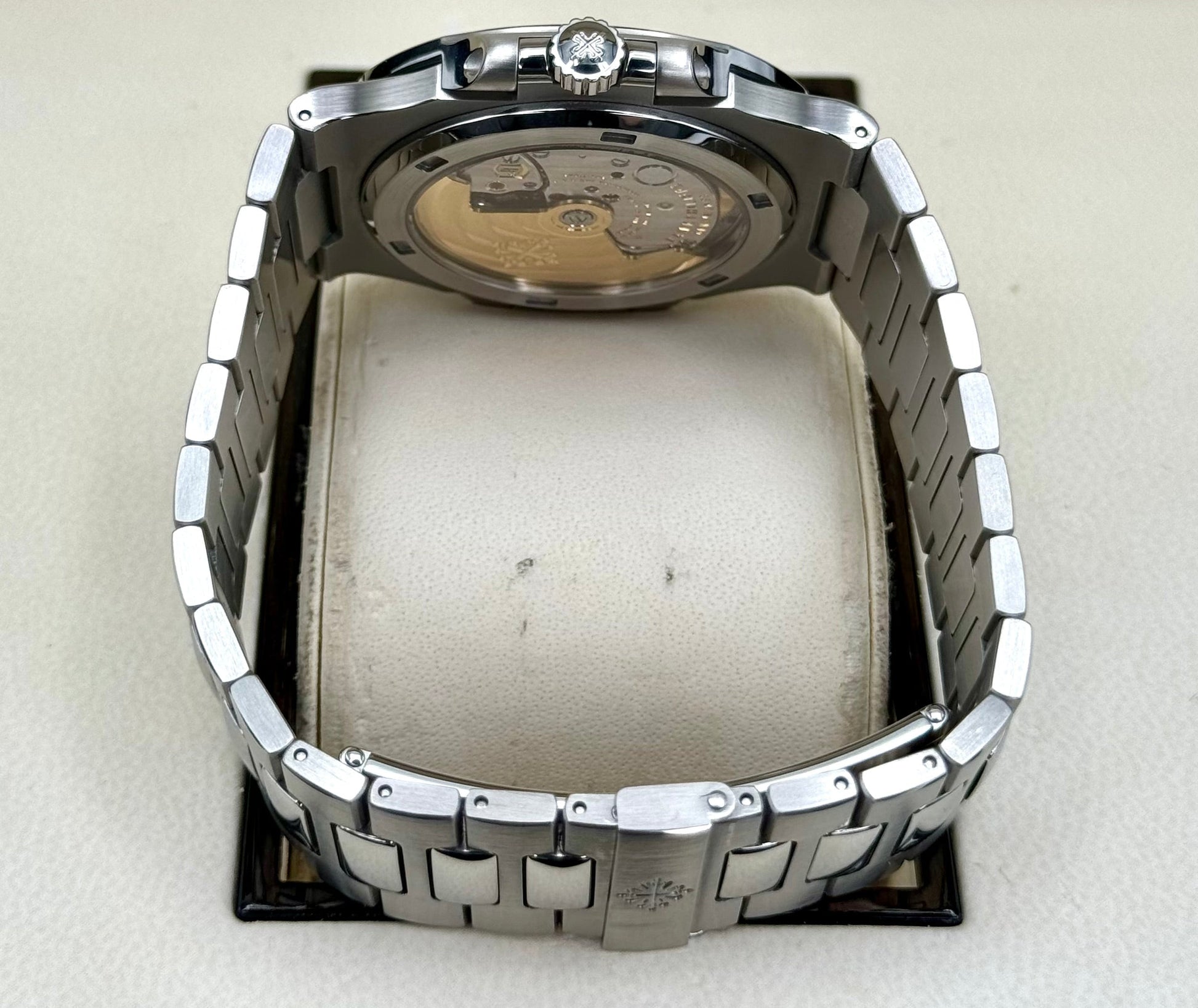 2015 Patek Philippe Nautilus 40mm 5711/1A Stainless Steel White Dial - MyWatchLLC