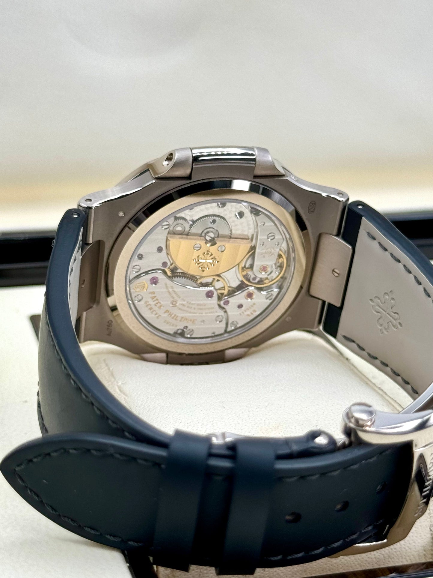 2023 Patek Philippe Nautilus 40mm 5712G White Gold Grey Dial - MyWatchLLC