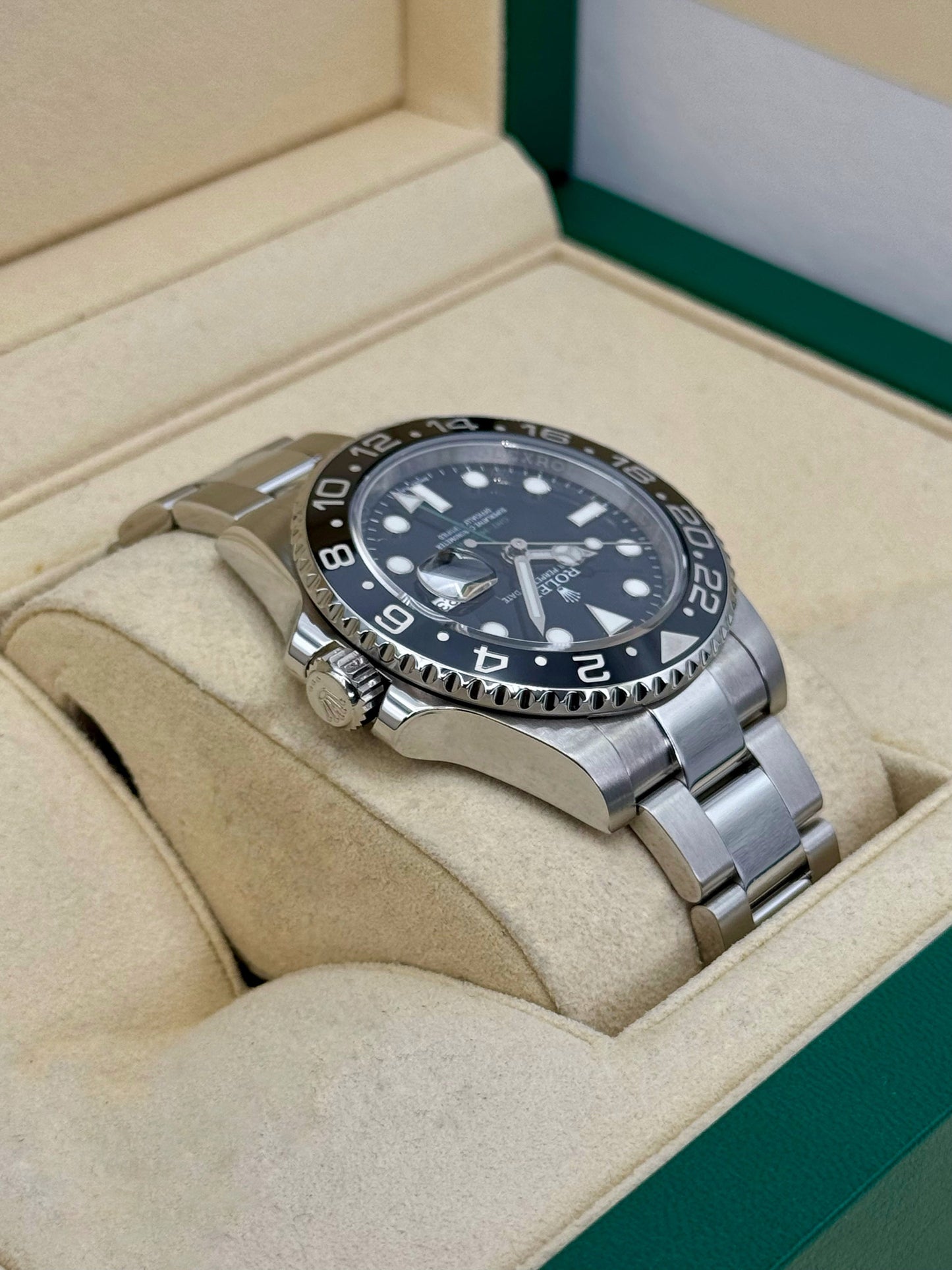 2017 Rolex GMT-Master II 40mm 116710LN Stainless Steel Black Dial - MyWatchLLC