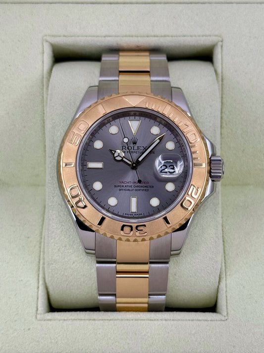 2010 Rolex Yacht-Master 40mm 16623 Two-Tone Rhodium Dial - MyWatchLLC