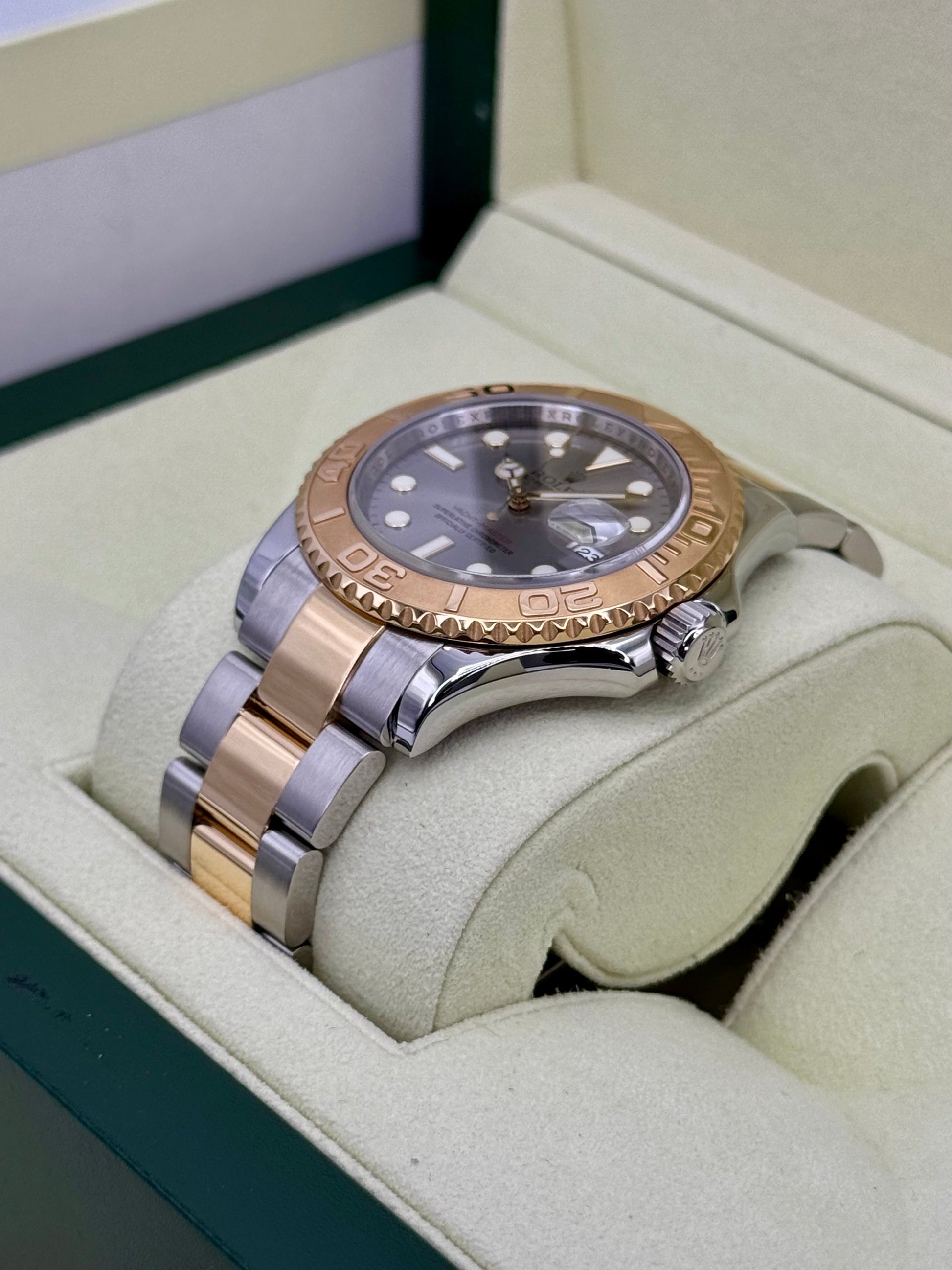 2010 Rolex Yacht-Master 40mm 16623 Two-Tone Rhodium Dial - MyWatchLLC