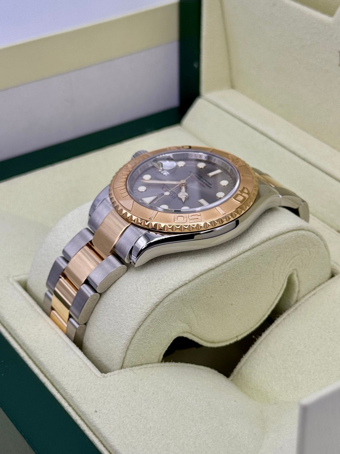 2010 Rolex Yacht-Master 40mm 16623 Two-Tone Rhodium Dial - MyWatchLLC