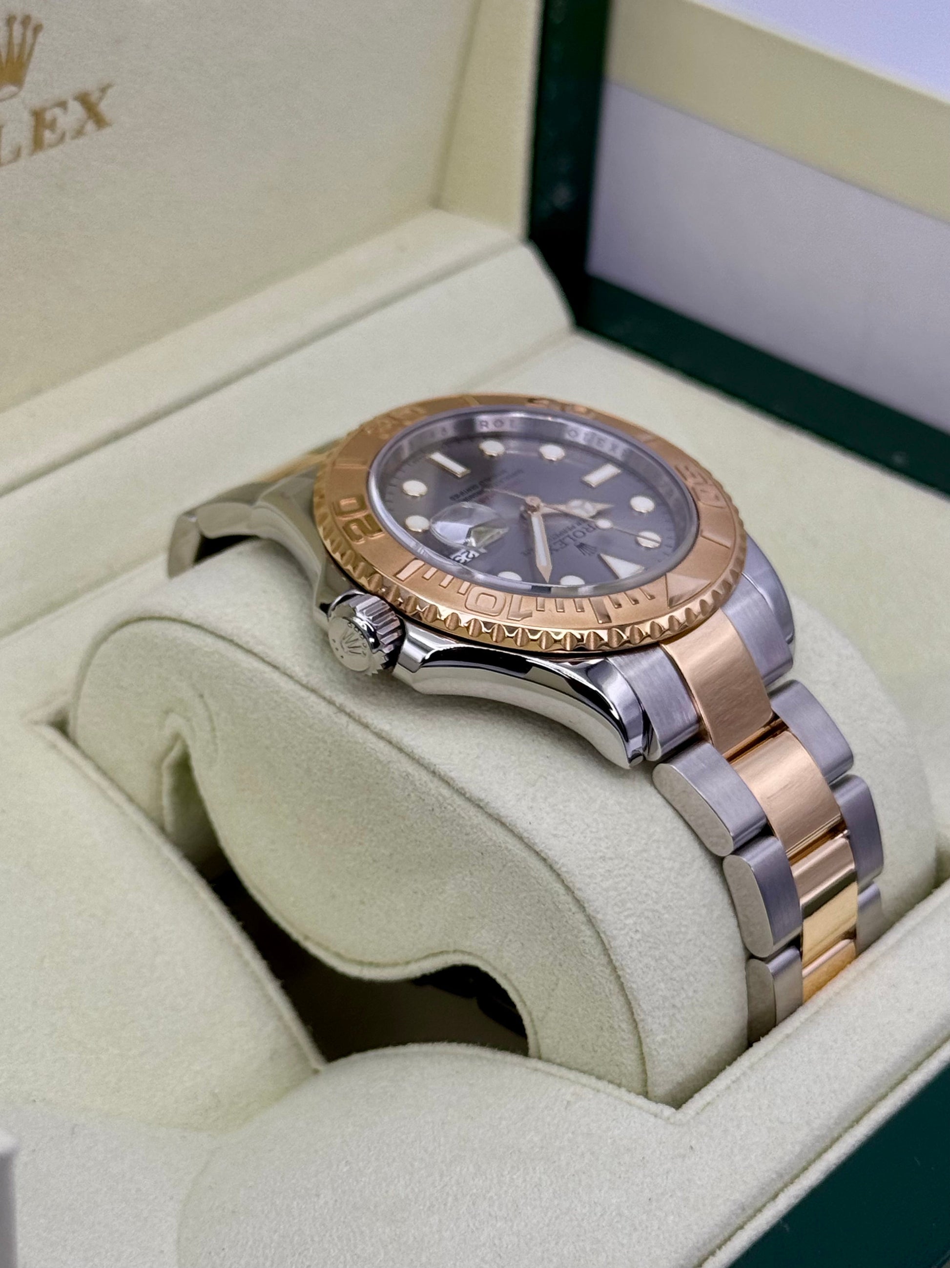 2010 Rolex Yacht-Master 40mm 16623 Two-Tone Rhodium Dial - MyWatchLLC