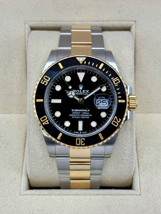 2020 Rolex Submariner 41mm 126613LN Two-Tone Black Dial - MyWatchLLC