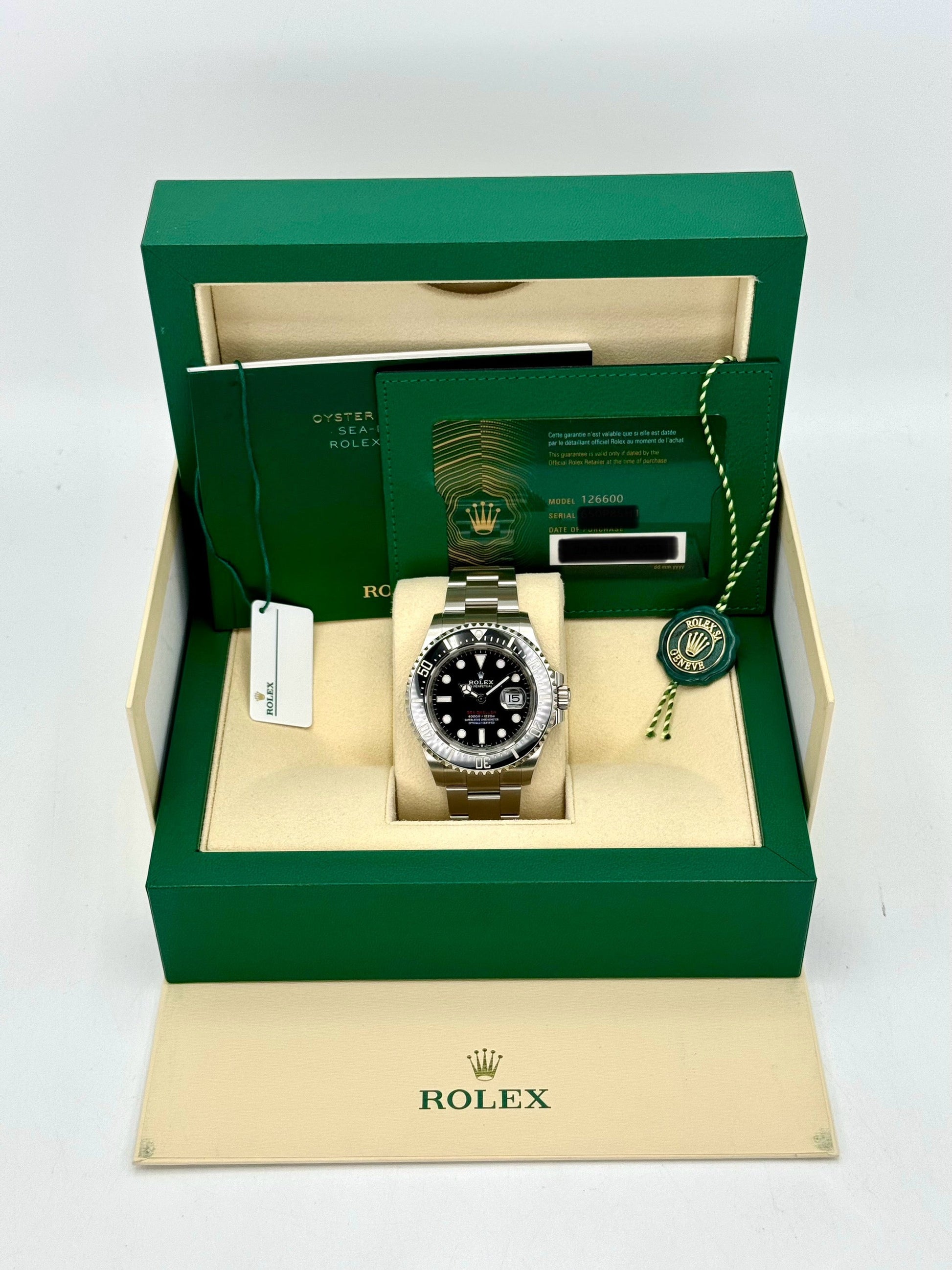 NEW 2024 Rolex Sea-Dweller 43mm 126600 Black Dial - MyWatchLLC