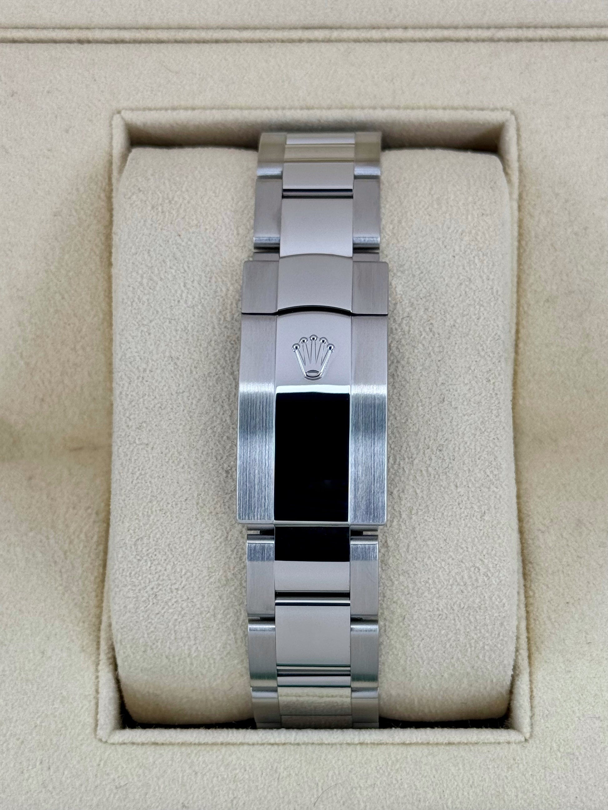 2021 Rolex Datejust 41mm 126334 Stainless Steel Oyster Blue Diamond Dial - MyWatchLLC