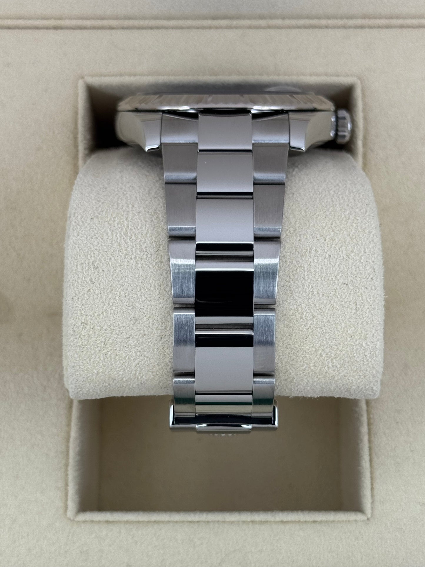 2021 Rolex Datejust 41mm 126334 Stainless Steel Oyster Blue Diamond Dial - MyWatchLLC