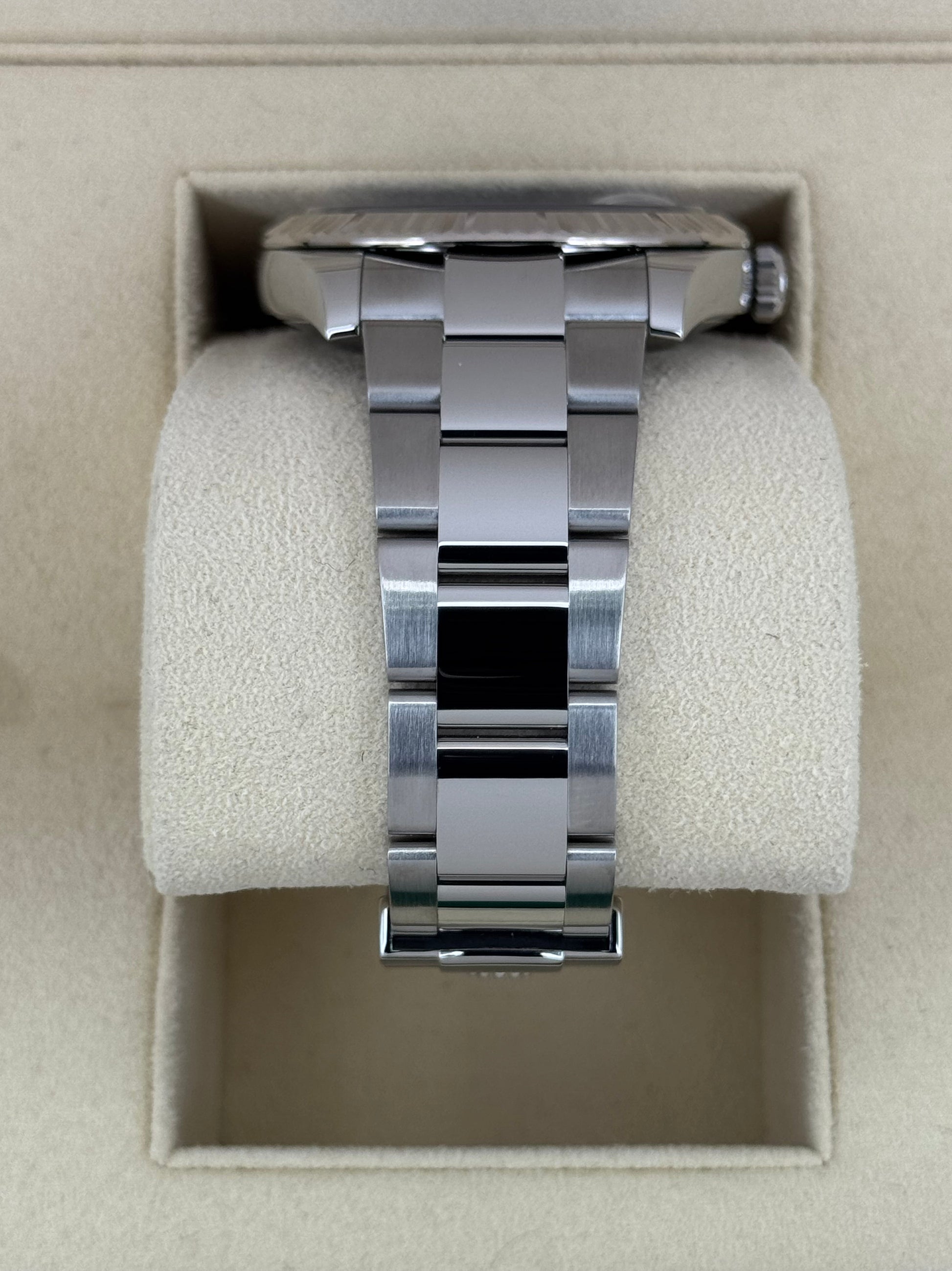 2021 Rolex Datejust 41mm 126334 Stainless Steel Oyster Blue Diamond Dial - MyWatchLLC