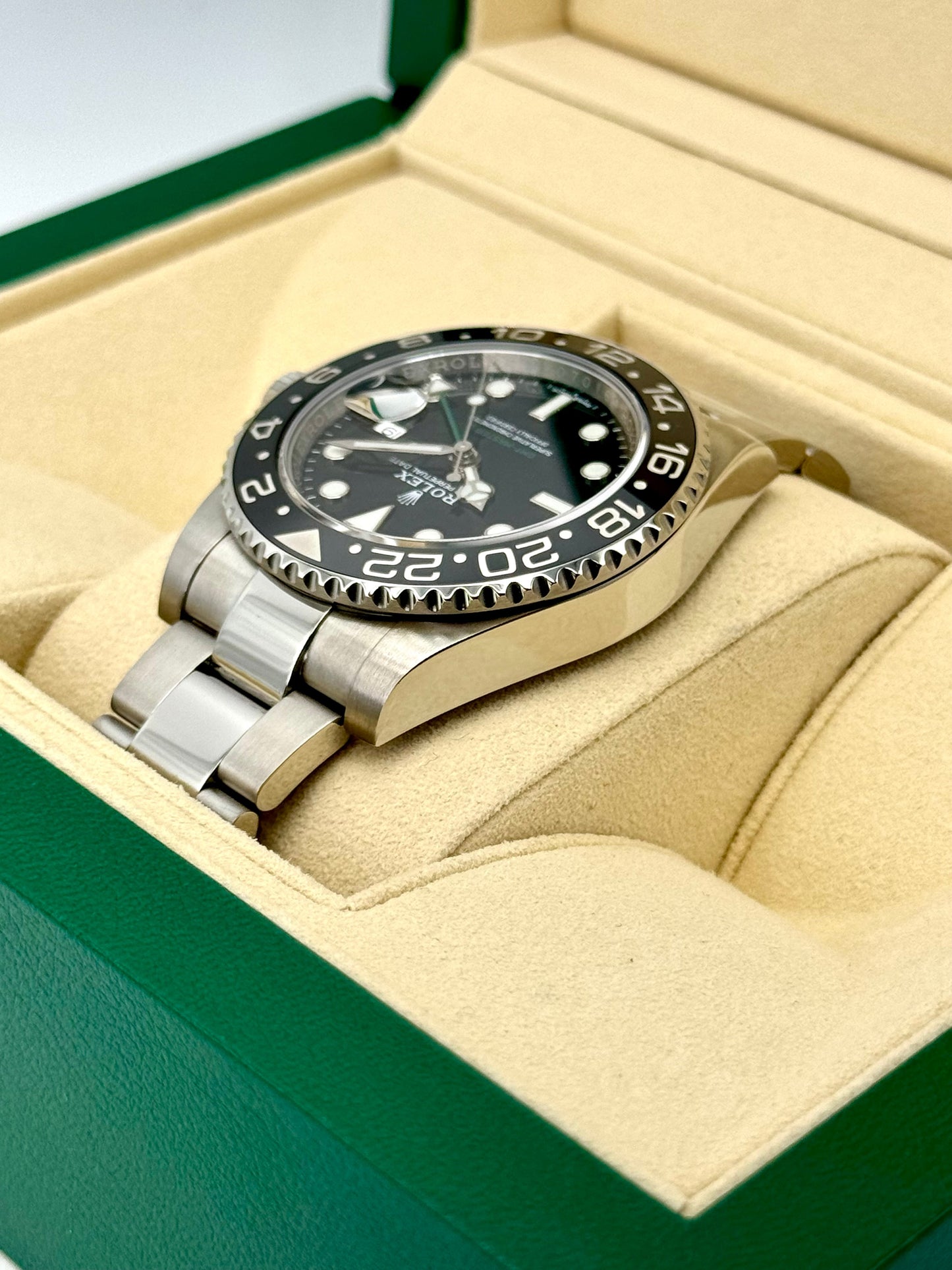 2018 Rolex GMT-Master II 40mm 116710LN Stainless Steel Black Dial - MyWatchLLC