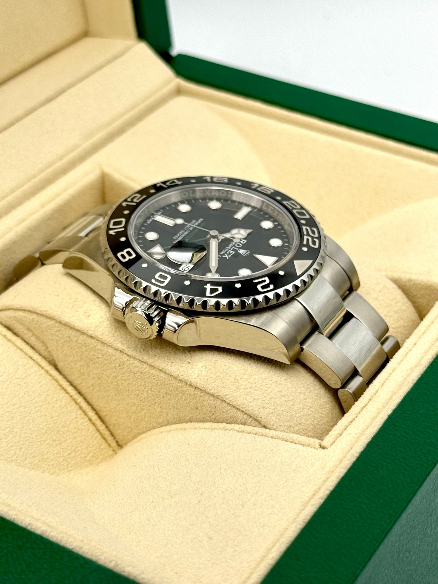 2018 Rolex GMT-Master II 40mm 116710LN Stainless Steel Black Dial - MyWatchLLC