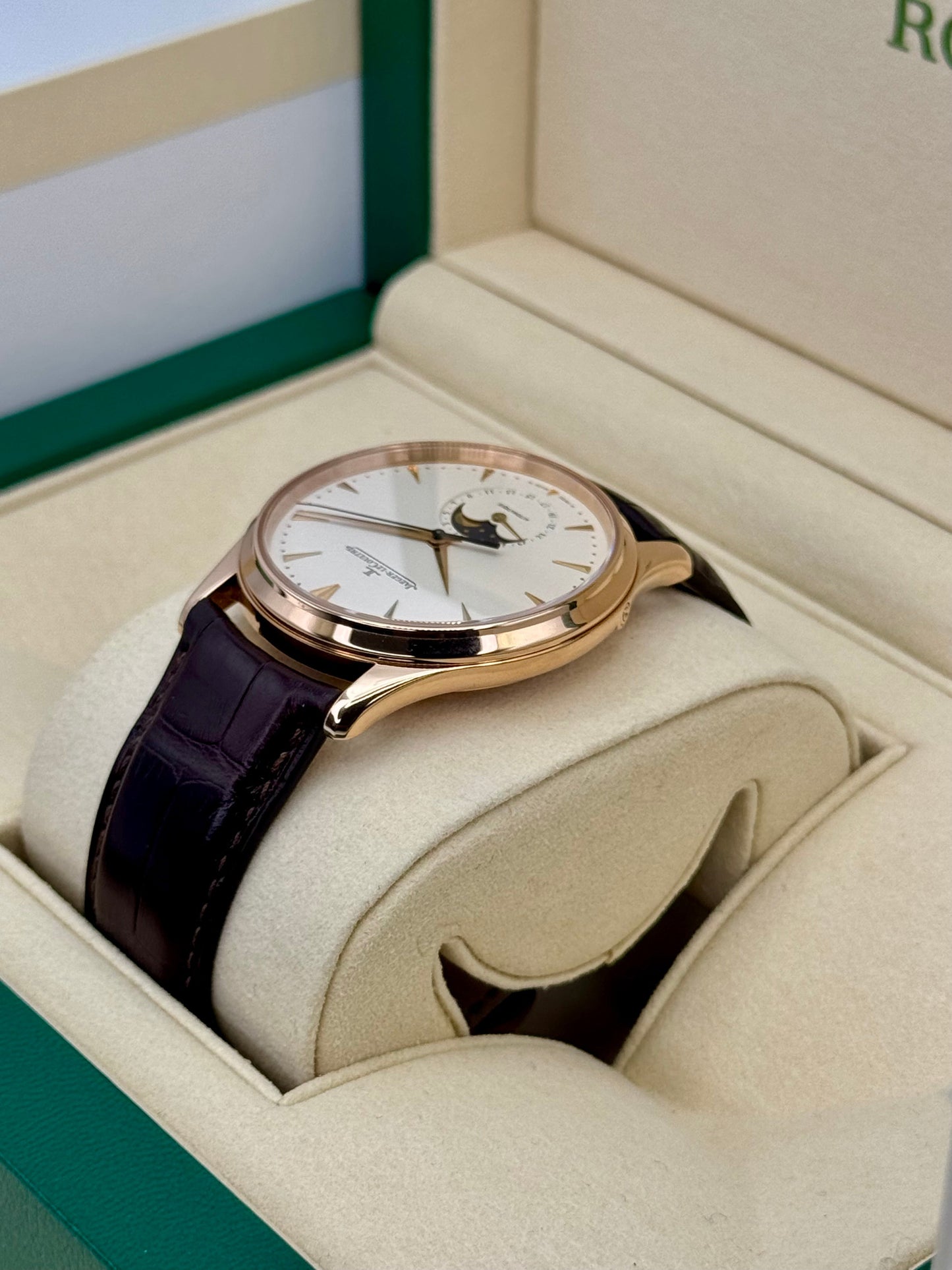 2015 Jaeger-LeCoultre Master Ultra Thin Moon 39mm Q1362520 Beige Dial - MyWatchLLC