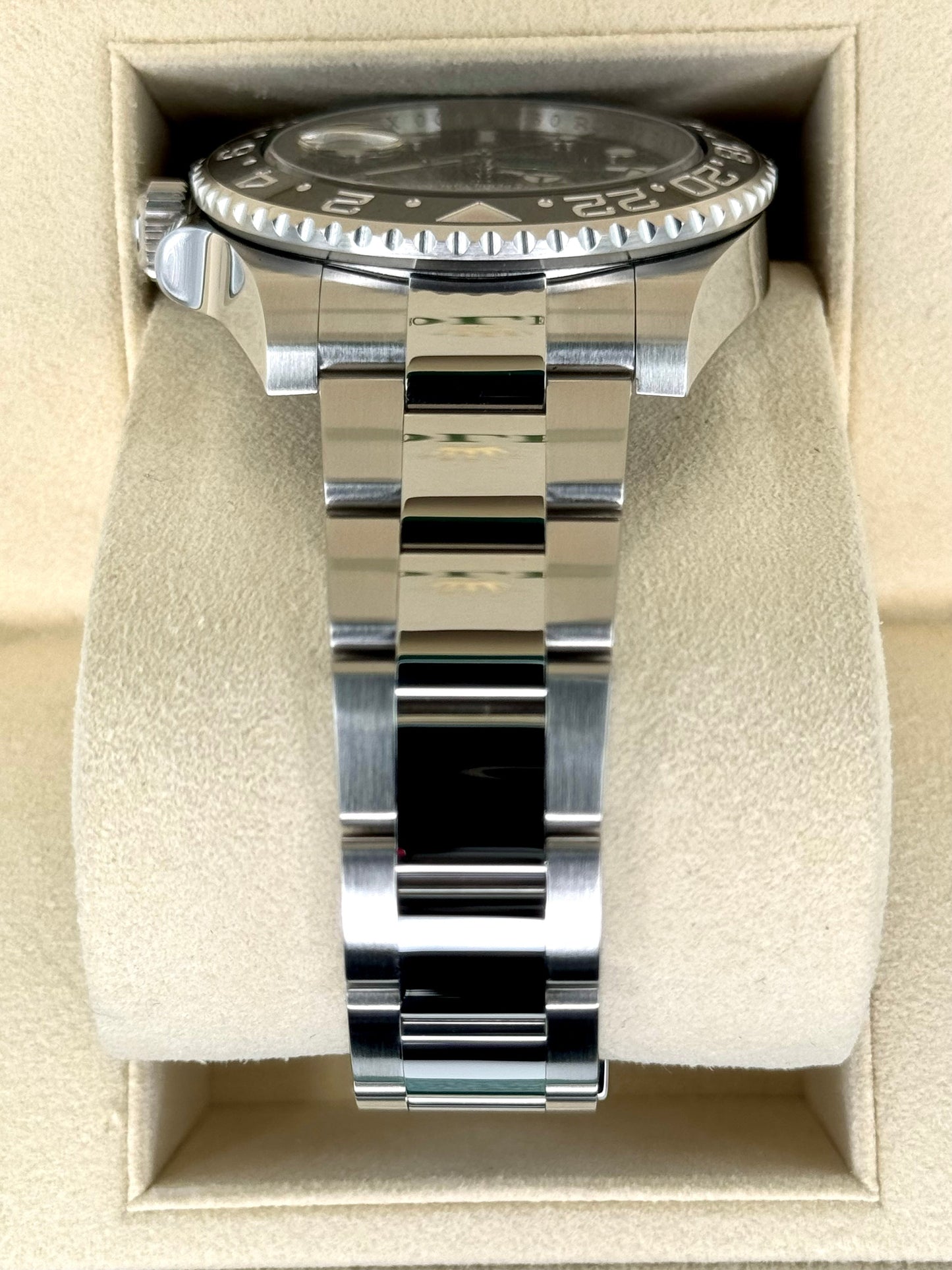 2015 Rolex GMT-Master II 40mm 116710LN Stainless Steel Black Dial - MyWatchLLC