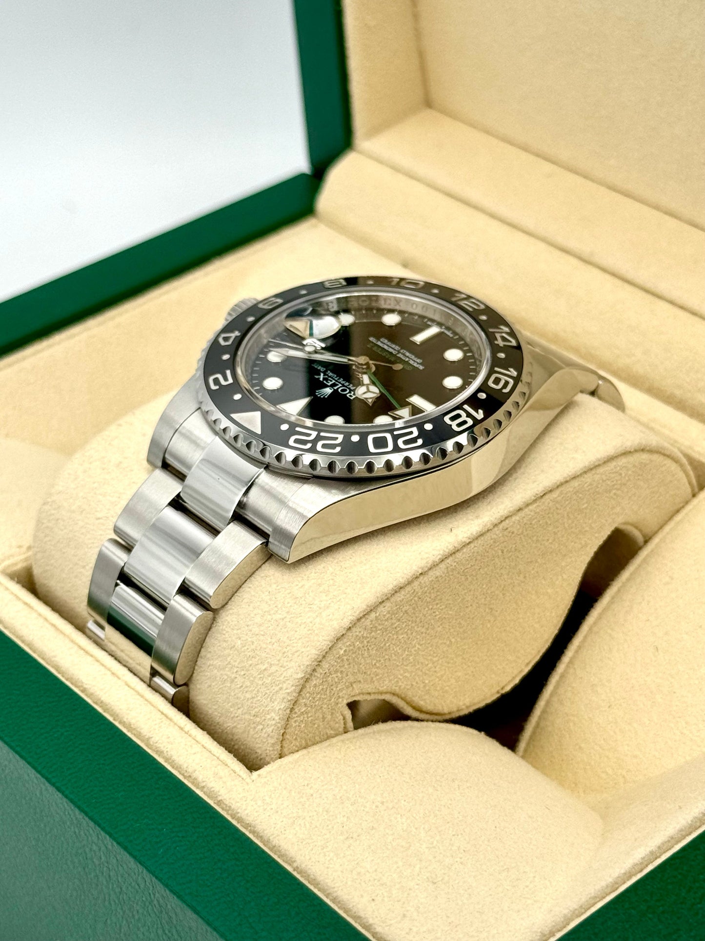 2015 Rolex GMT-Master II 40mm 116710LN Stainless Steel Black Dial - MyWatchLLC