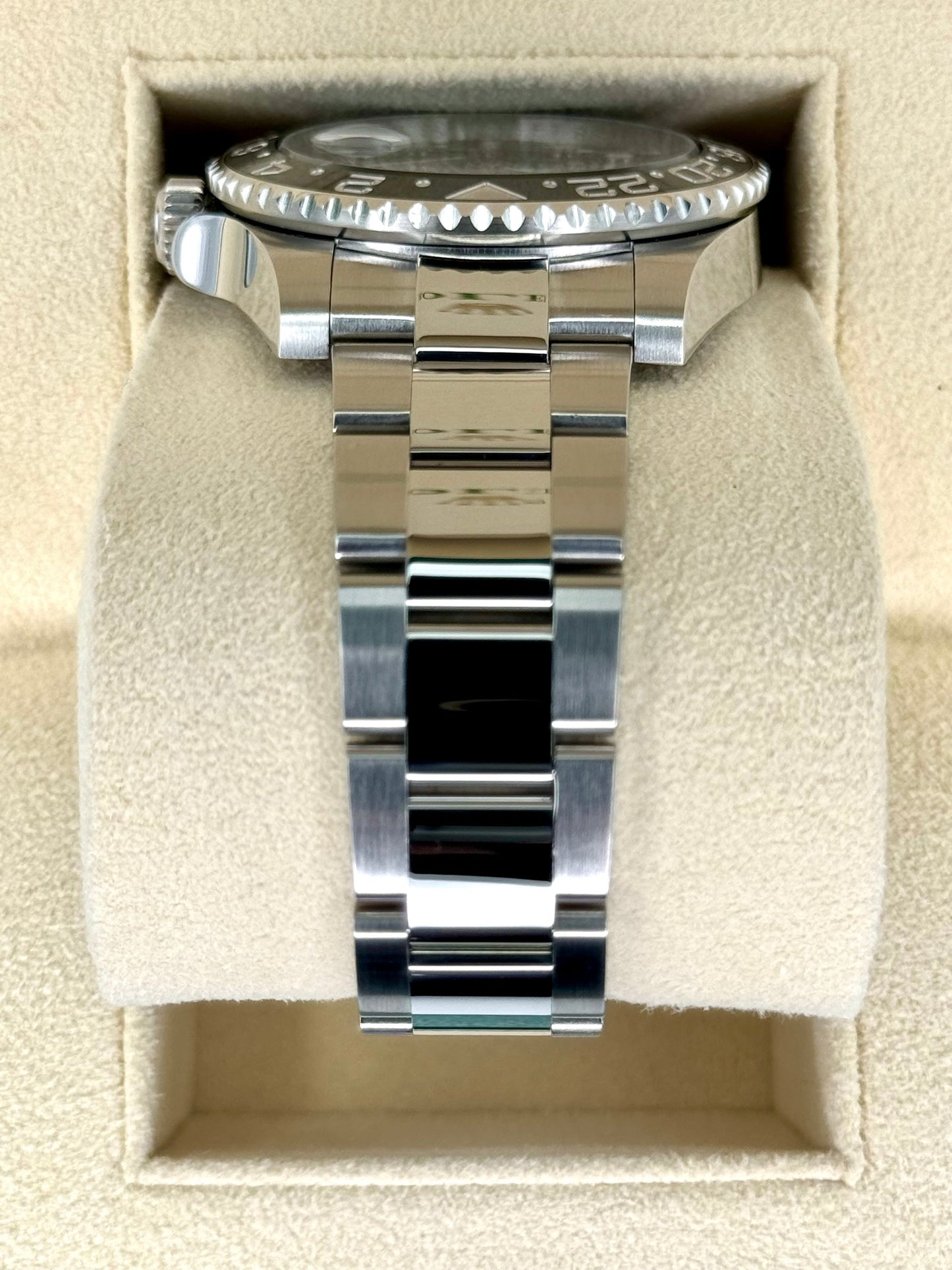 2015 Rolex GMT-Master II 40mm 116710LN Stainless Steel Black Dial - MyWatchLLC