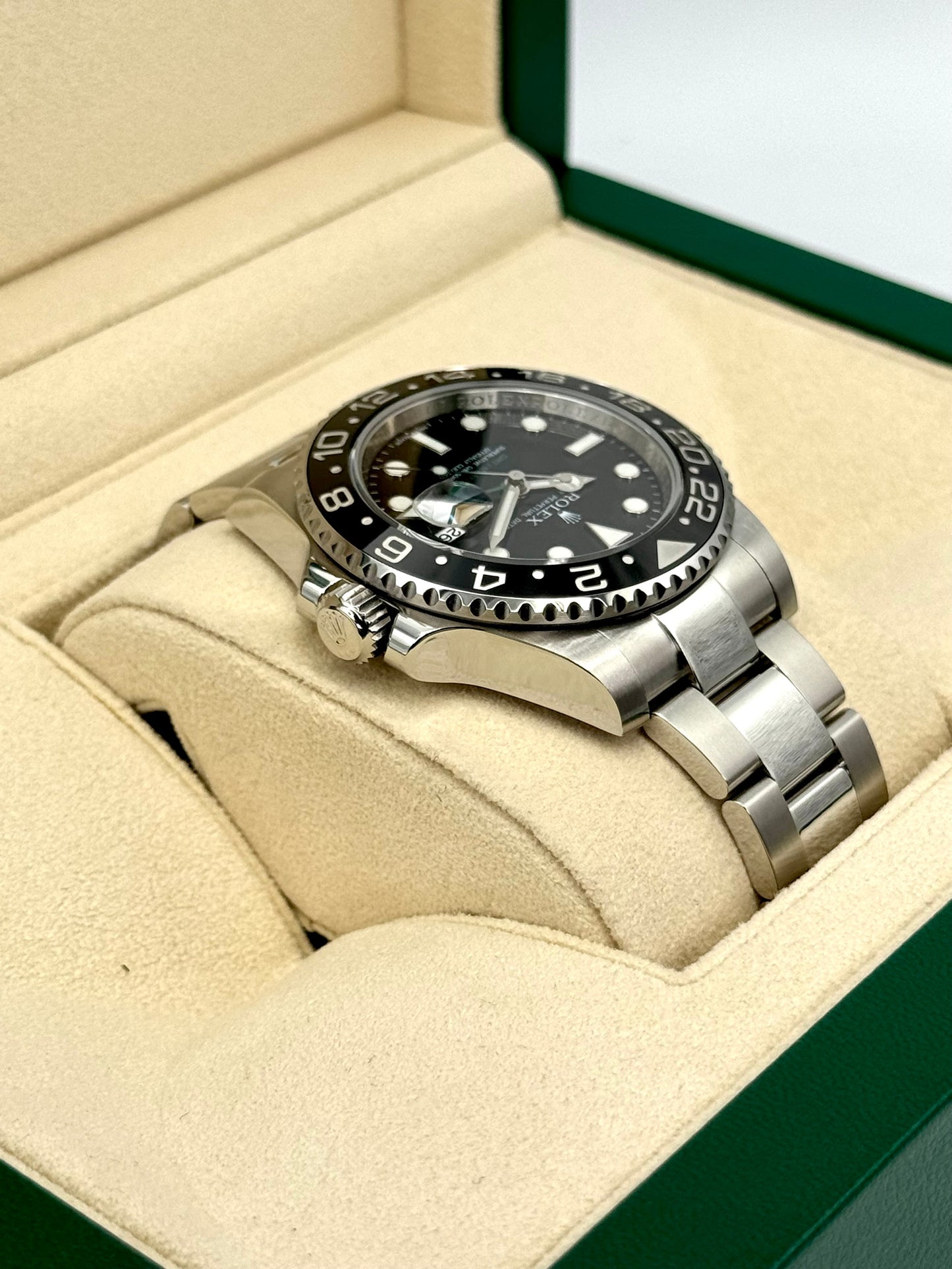 2015 Rolex GMT-Master II 40mm 116710LN Stainless Steel Black Dial - MyWatchLLC