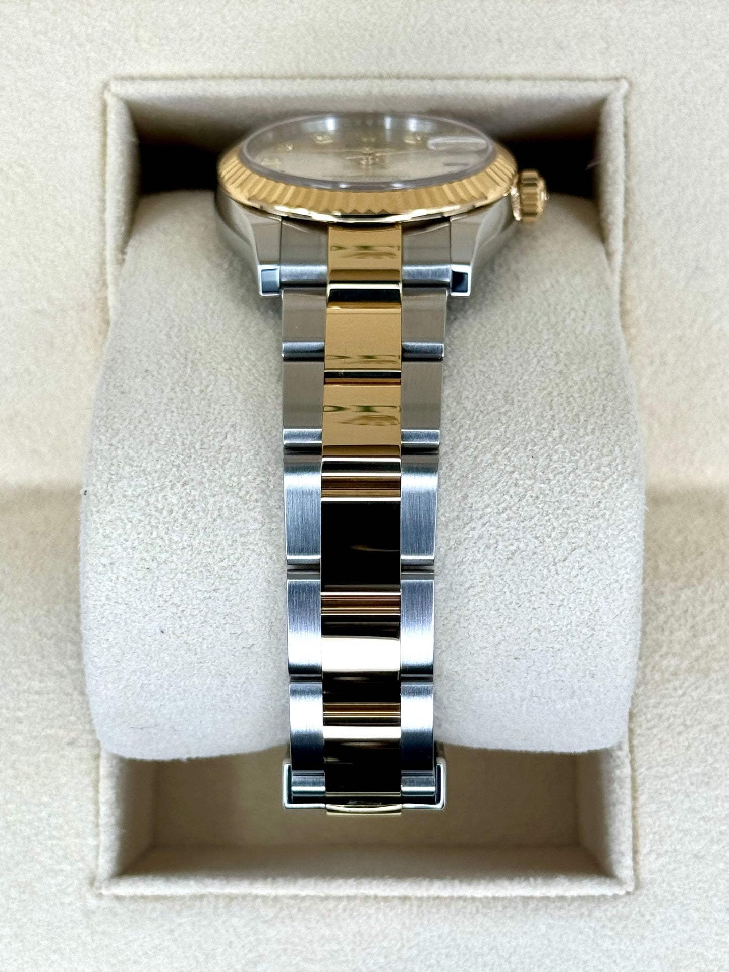 NEW 2024 Rolex Lady Datejust 31mm 278273 Two-Tone Silver Diamond Dial - MyWatchLLC