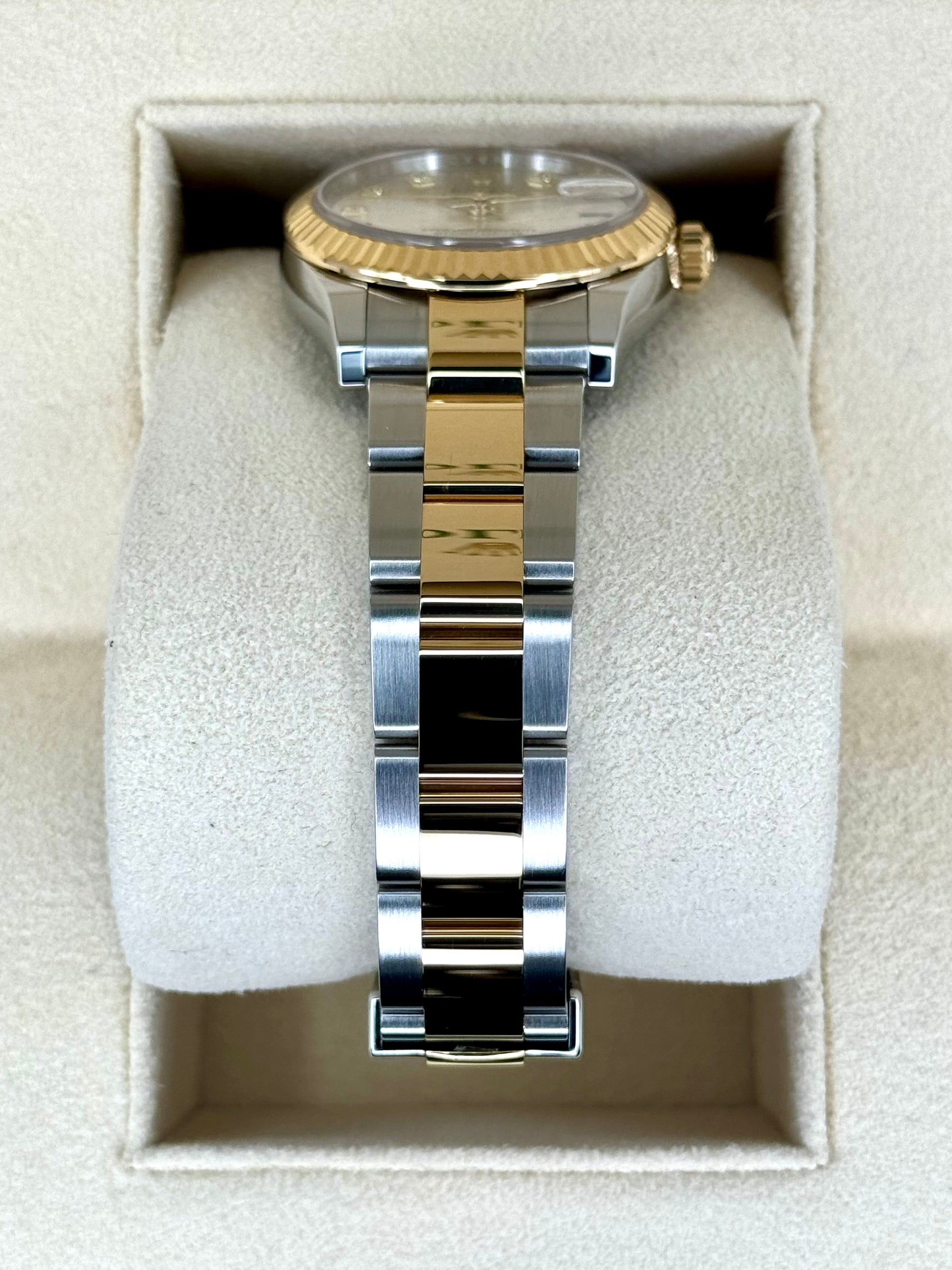 NEW 2024 Rolex Lady Datejust 31mm 278273 Two-Tone Silver Diamond Dial - MyWatchLLC