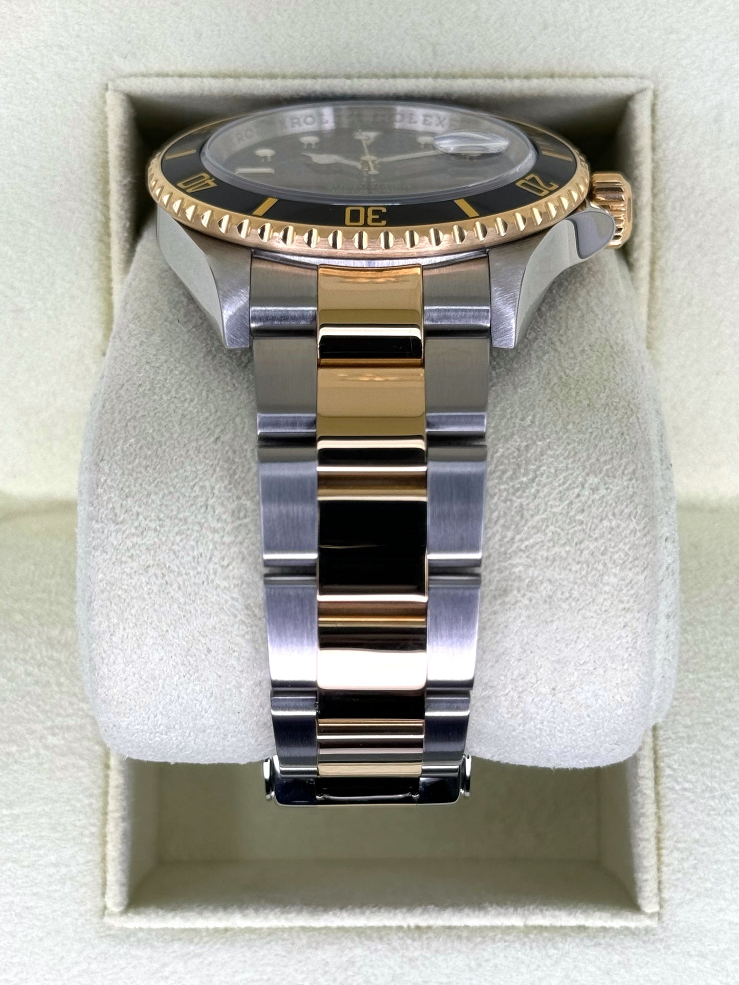 2008 Rolex Submariner 40mm 16613LN Two-Tone Black Dial - MyWatchLLC