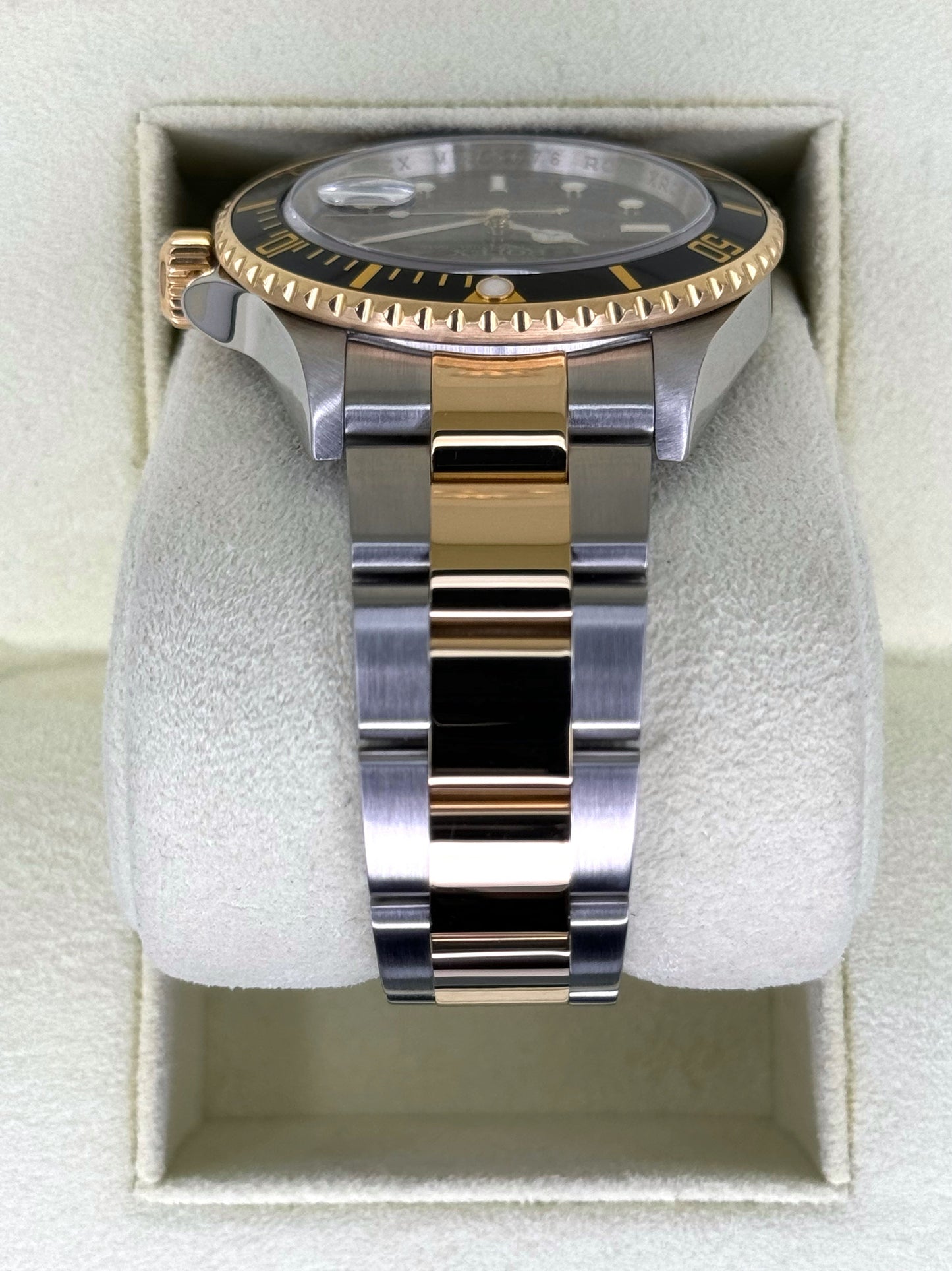 2008 Rolex Submariner 40mm 16613LN Two-Tone Black Dial - MyWatchLLC