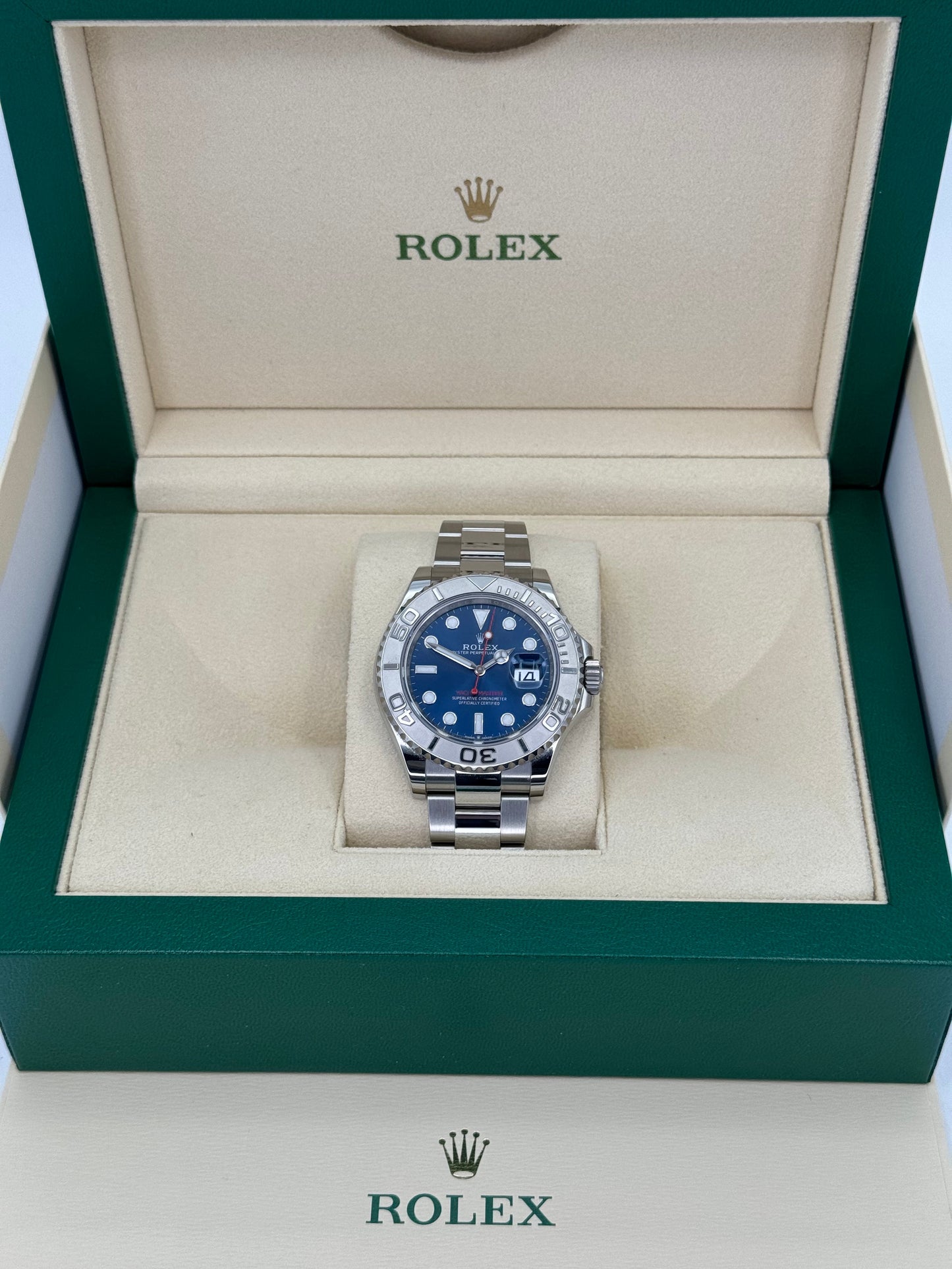 2023 Rolex Yacht-Master 40mm 126622 Stainless Steel Blue Dial - MyWatchLLC