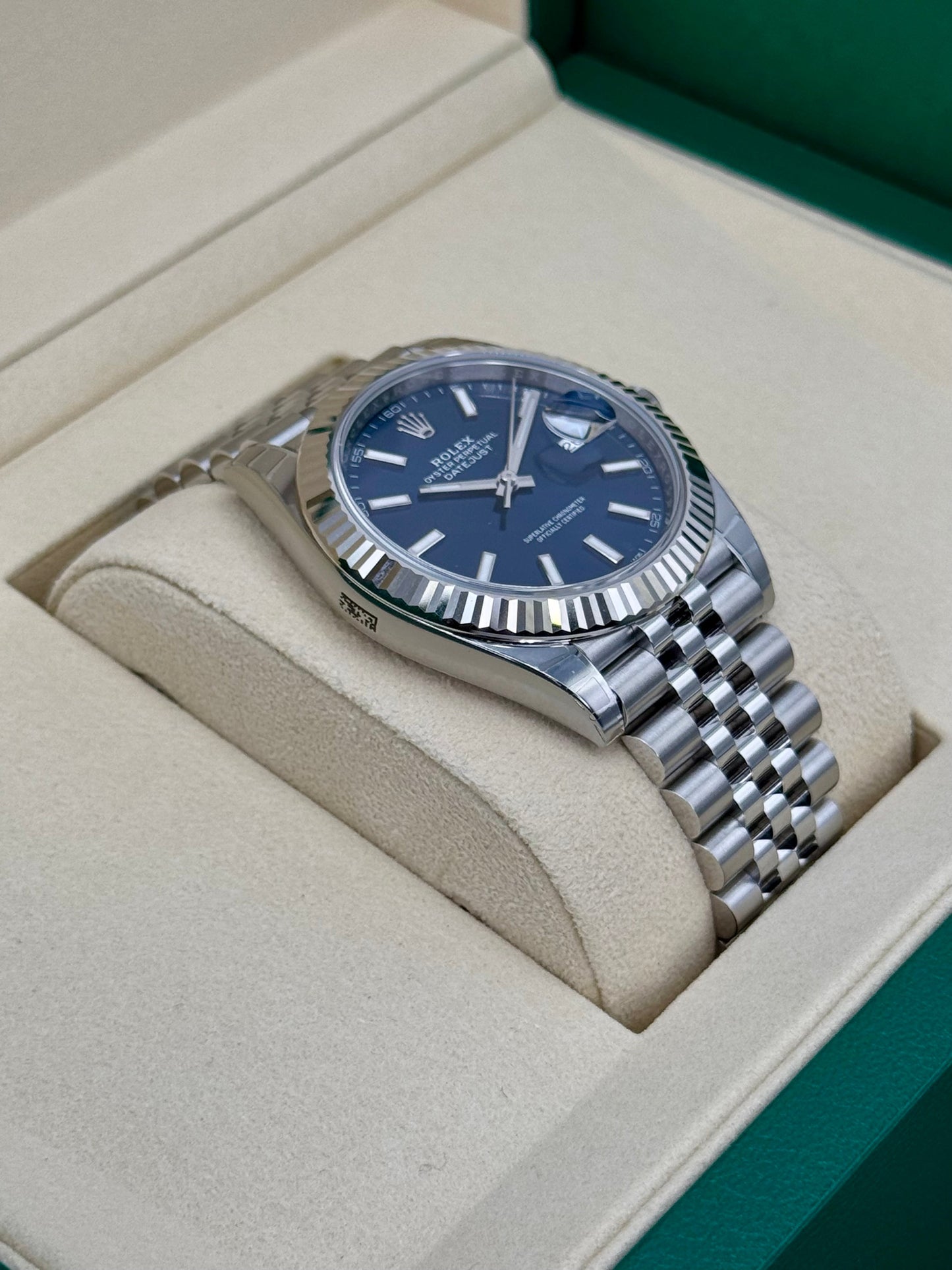 NEW 2025 Rolex Datejust 41mm 126334 Stainless Steel Jubilee Blue Dial - MyWatchLLC