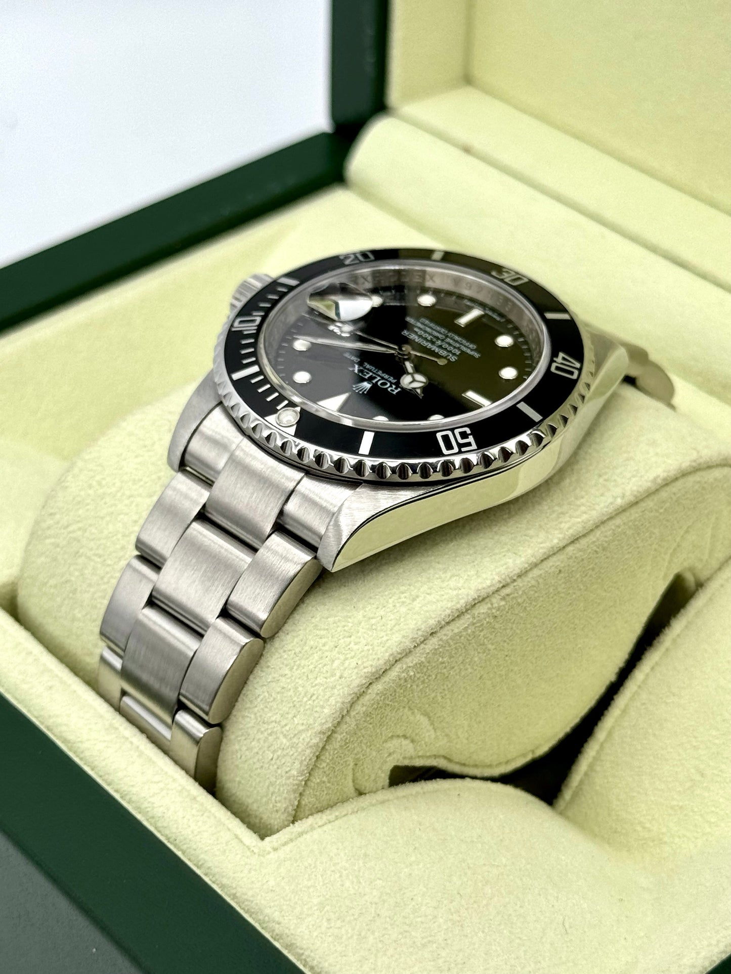 2010 Rolex Submariner Date 40mm 16610 Stainless Steel Black Dial - MyWatchLLC