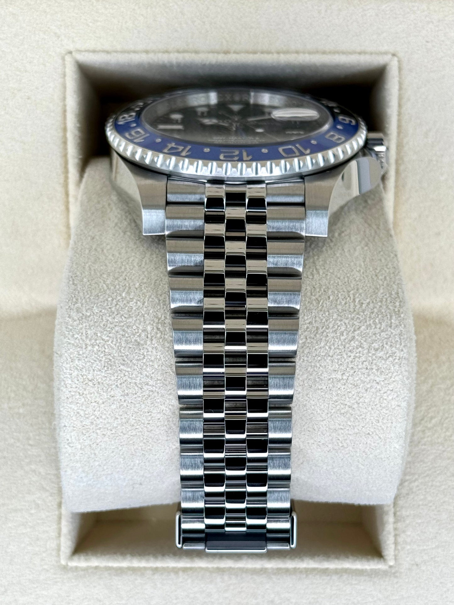 2022 Rolex GMT-Master II "Batgirl" 40mm 126710BLNR Jubilee Black Dial - MyWatchLLC