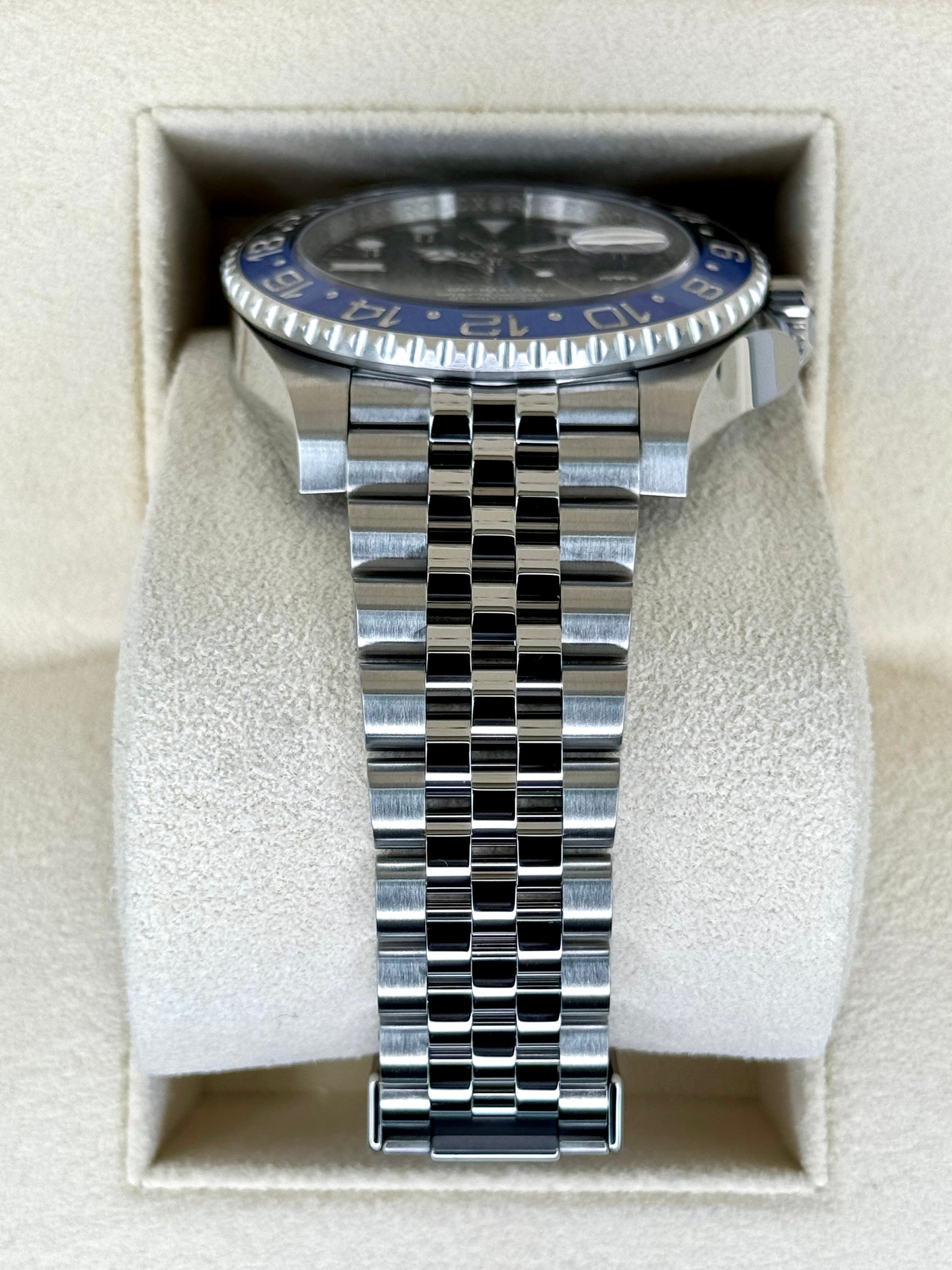 2022 Rolex GMT-Master II "Batgirl" 40mm 126710BLNR Jubilee Black Dial - MyWatchLLC