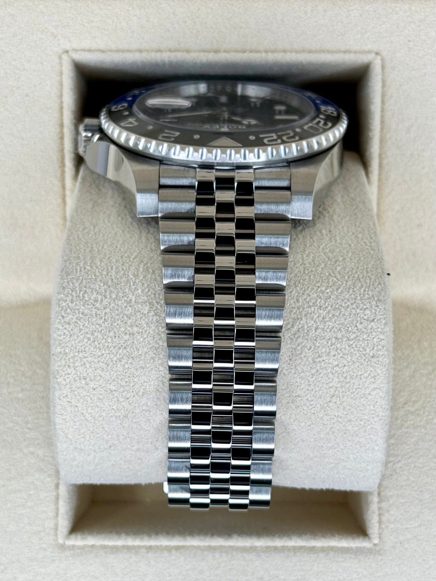 2022 Rolex GMT-Master II "Batgirl" 40mm 126710BLNR Jubilee Black Dial - MyWatchLLC