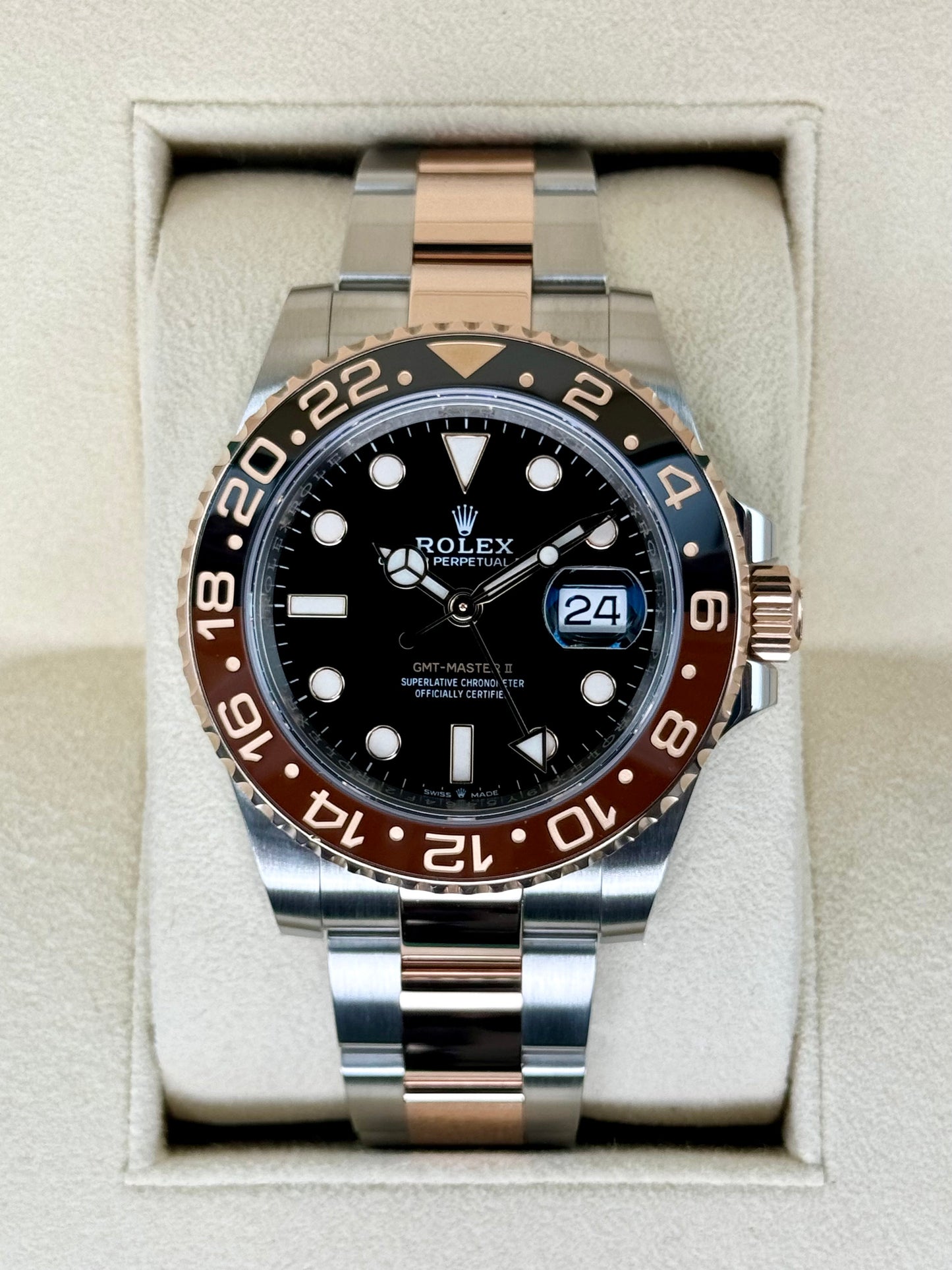 2021 Rolex GMT-Master II  "Rootbeer" 40mm 126711CHNR Two-Tone - MyWatchLLC