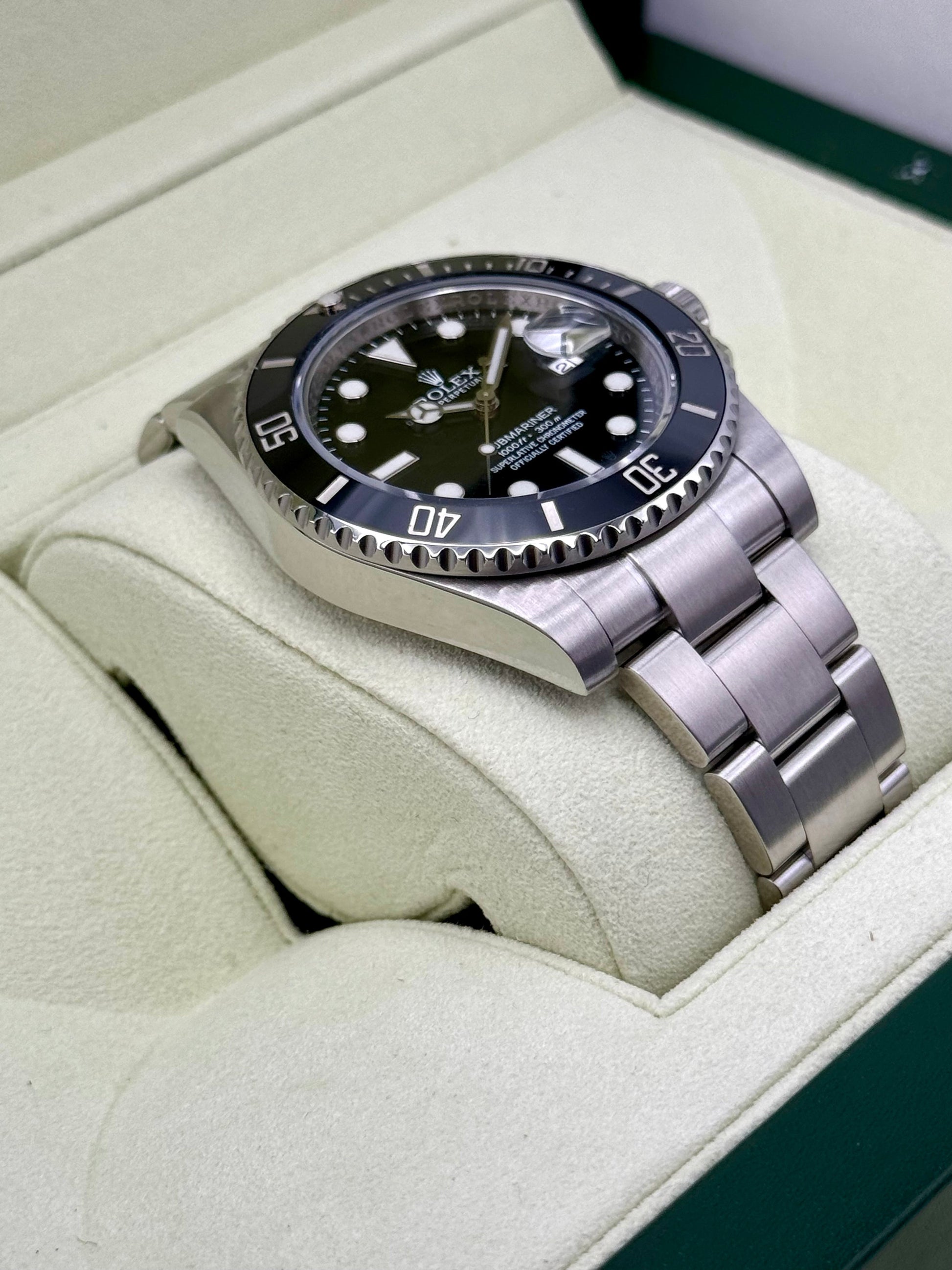 2011 Rolex Submariner 40mm 116610 Stainless Steel Black Dial - MyWatchLLC