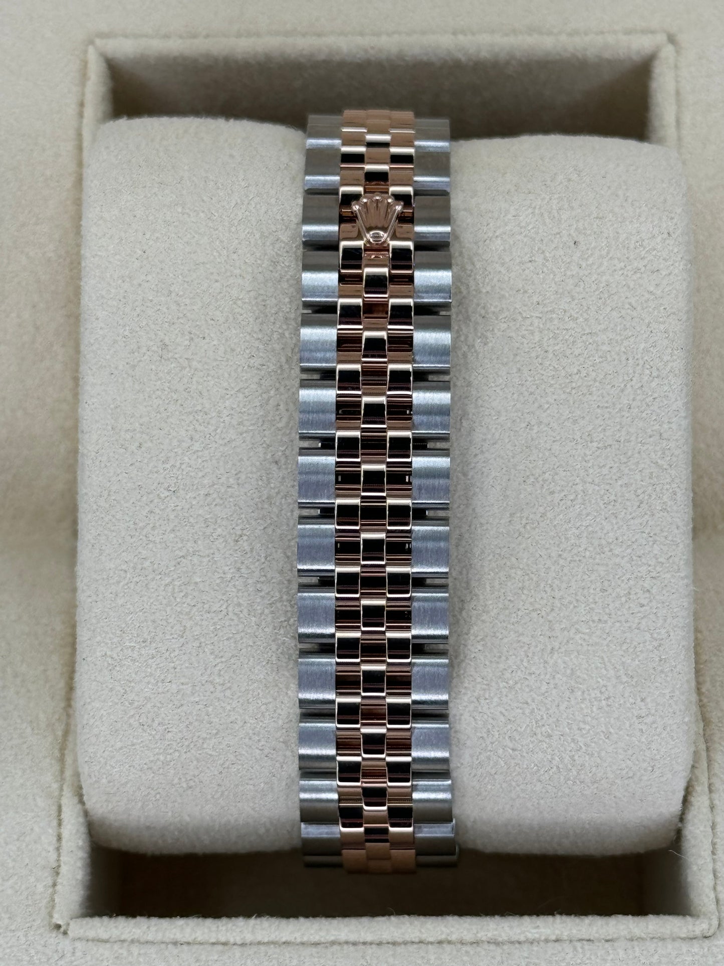 NEW 2023 Rolex Lady-Datejust 28mm 279171 Two-Tone Jubilee White Dial - MyWatchLLC