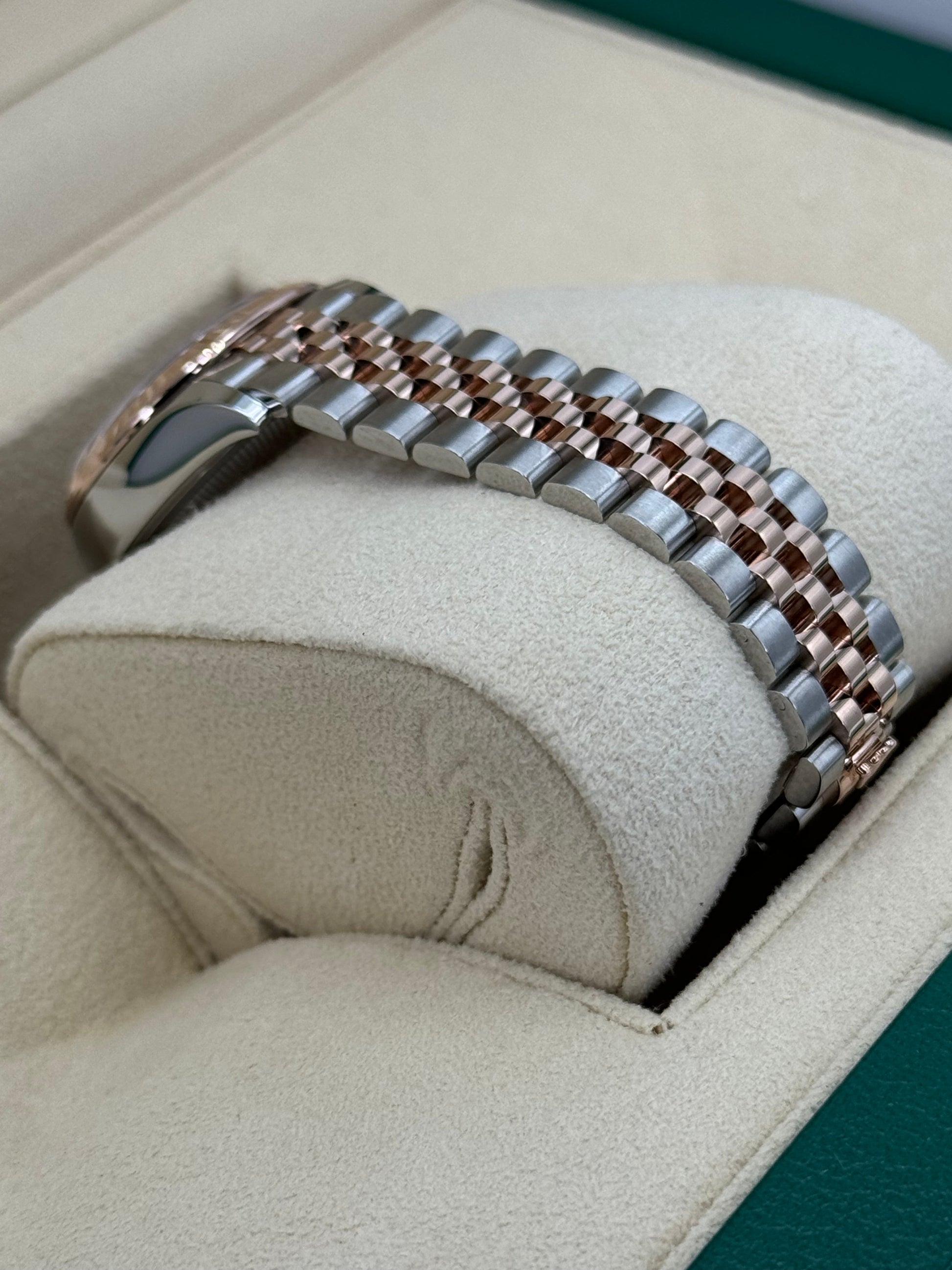 NEW 2023 Rolex Lady-Datejust 28mm 279171 Two-Tone Jubilee White Dial - MyWatchLLC