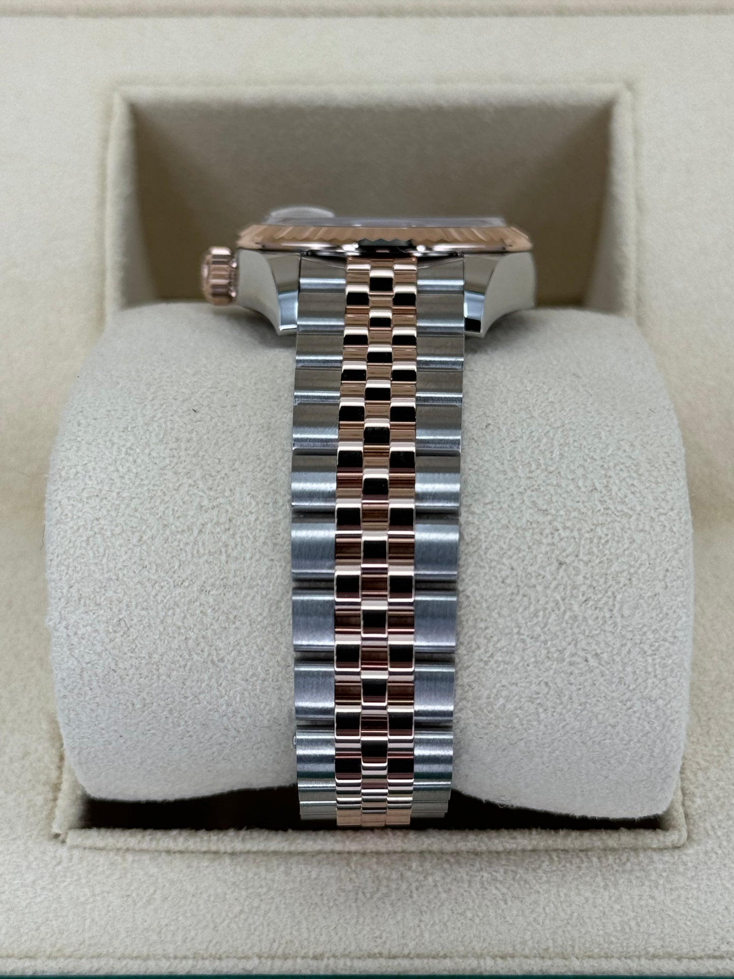 NEW 2023 Rolex Lady-Datejust 28mm 279171 Two-Tone Jubilee White Dial - MyWatchLLC