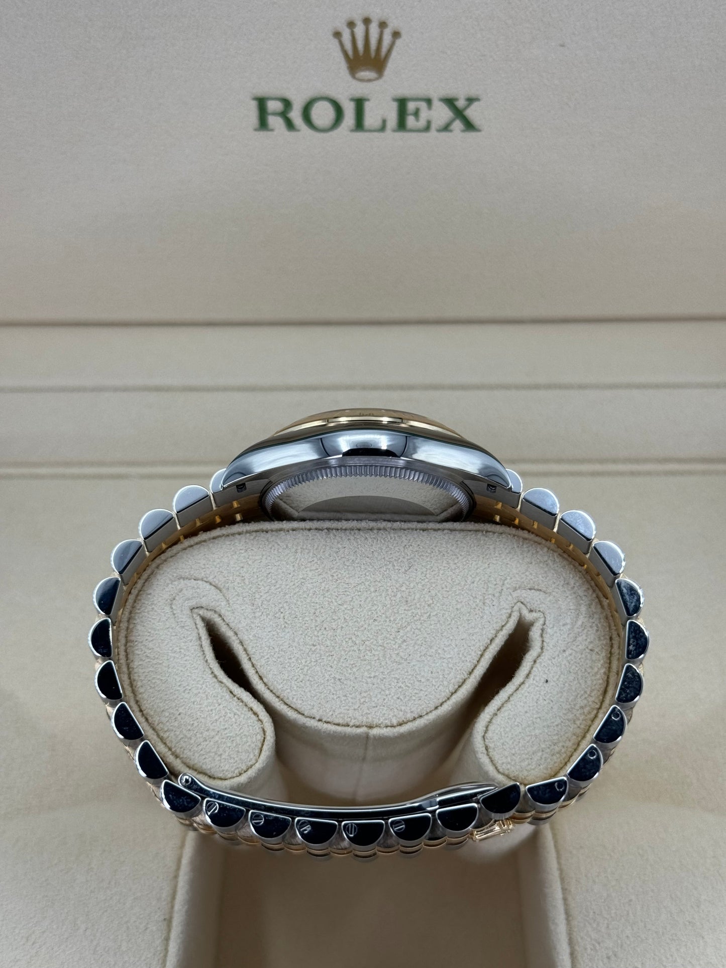 NEW 2023 Rolex Lady Datejust 31mm 278273 Two-Tone Floral Motif Dial - MyWatchLLC