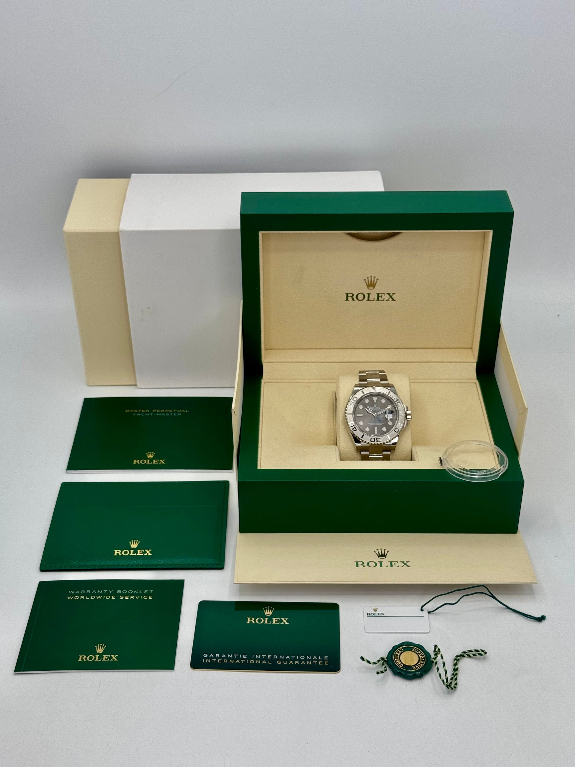 NEW 2021 Rolex Yacht-Master 40mm 126622 Stainless Steel Slate Dial - MyWatchLLC