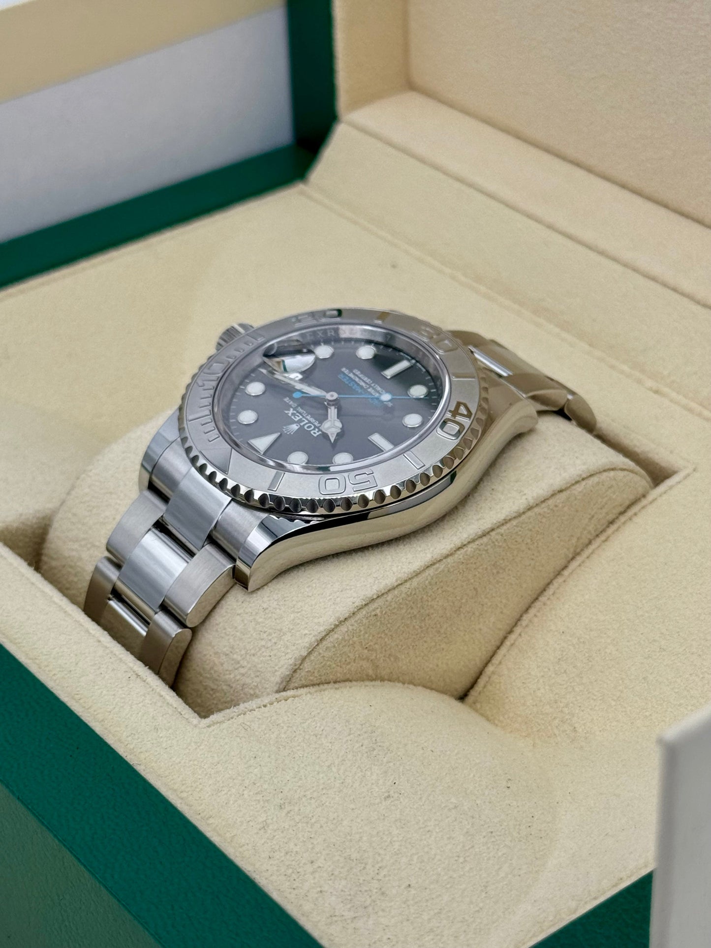 NEW 2021 Rolex Yacht-Master 40mm 126622 Stainless Steel Slate Dial - MyWatchLLC