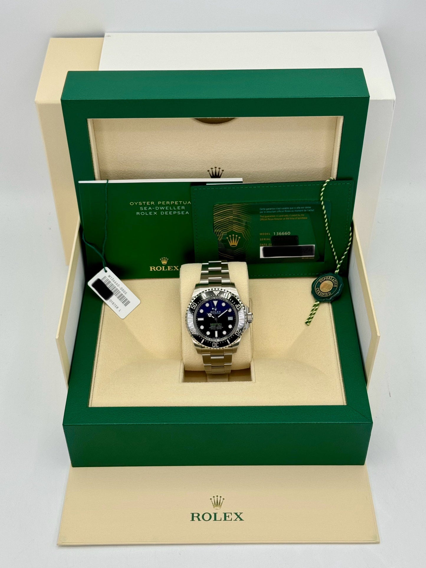 NEW 2024 Rolex Deepsea James Cameron 44mm 136660 Blue Dial - MyWatchLLC