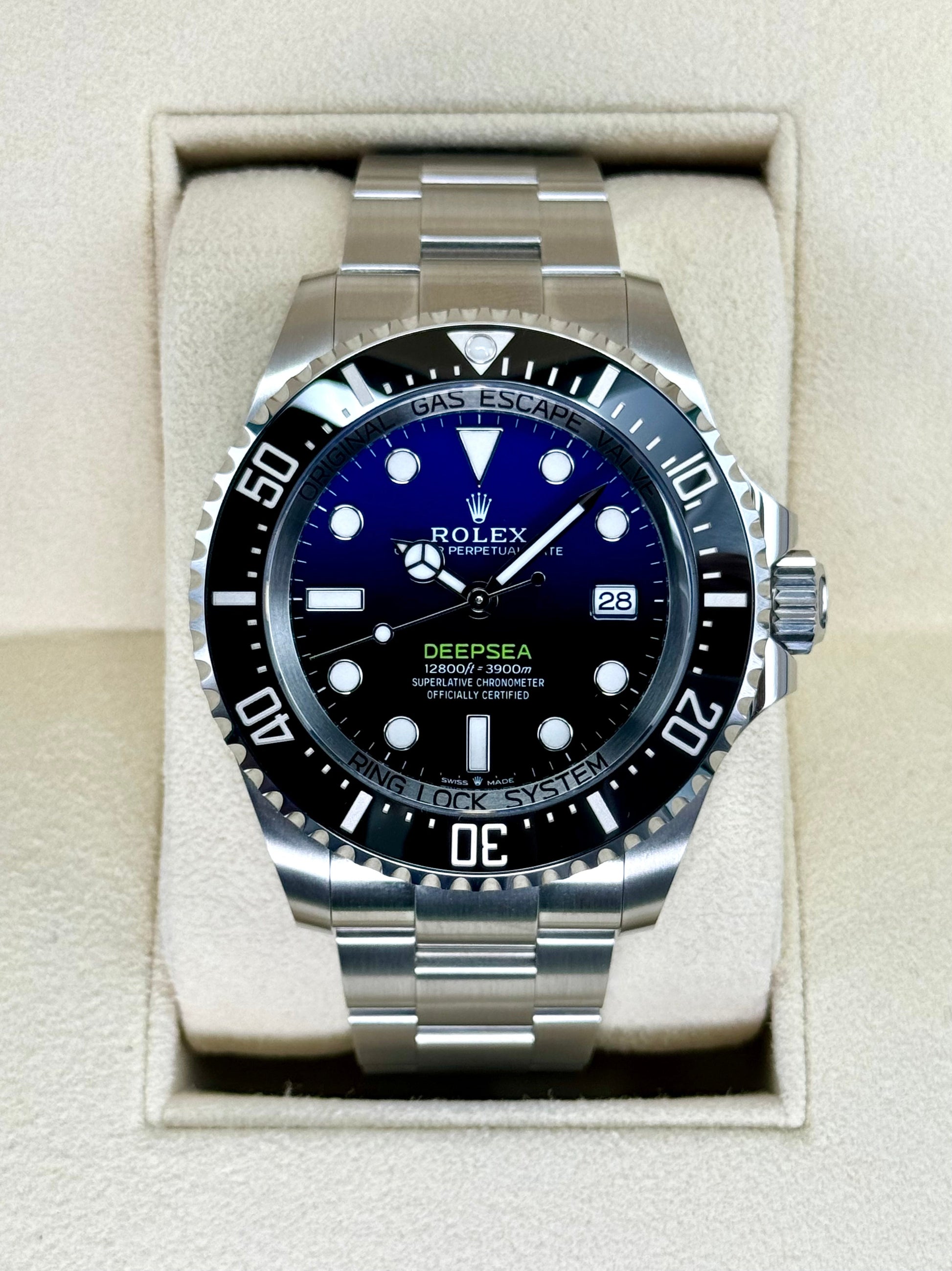 NEW 2024 Rolex Deepsea James Cameron 44mm 136660 Blue Dial - MyWatchLLC