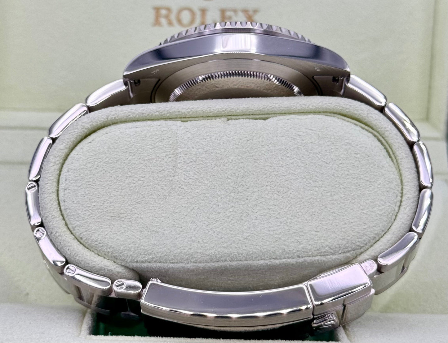 2013 Rolex Submariner Date "Smurf" 40mm 116619LB White Gold Blue Dial - MyWatchLLC