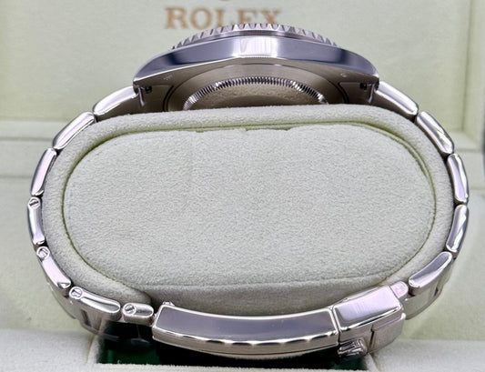 2013 Rolex Submariner Date "Smurf" 40mm 116619LB White Gold Blue Dial - MyWatchLLC