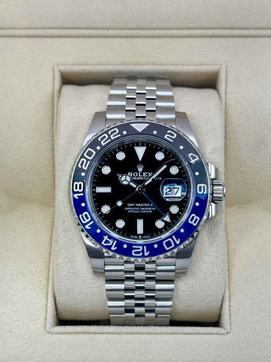 2020 Rolex GMT-Master II "Batgirl" 40mm 126710BLNR Jubilee - MyWatchLLC