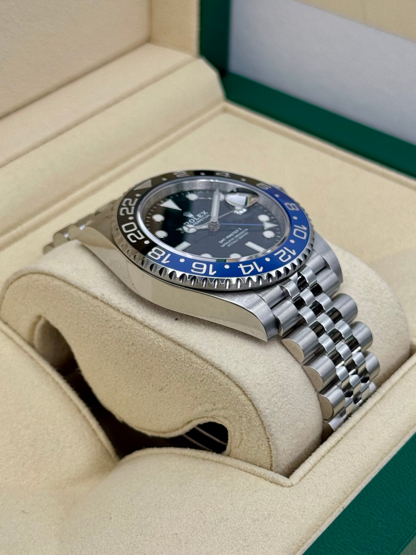 2020 Rolex GMT-Master II "Batgirl" 40mm 126710BLNR Jubilee - MyWatchLLC