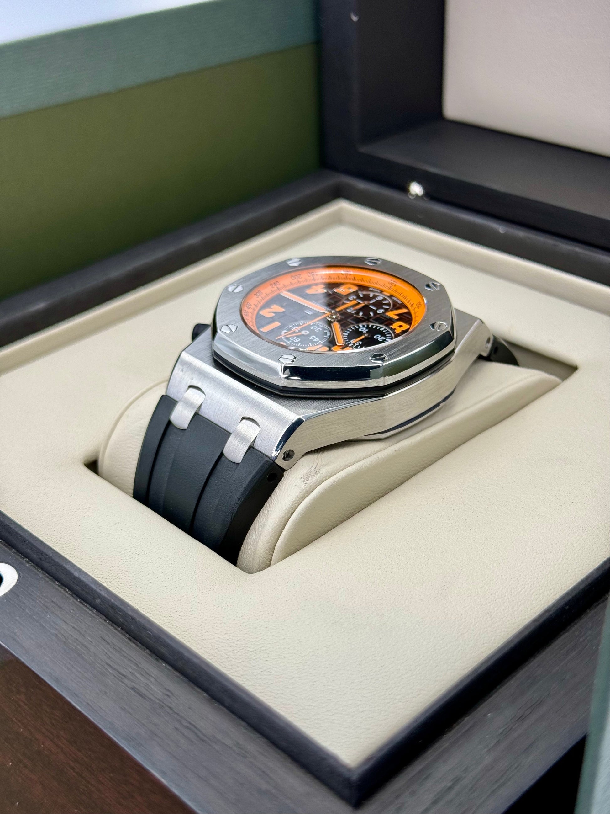 Audemars Piguet Royal Oak 42mm 26170ST  Offshore Volcano - MyWatchLLC