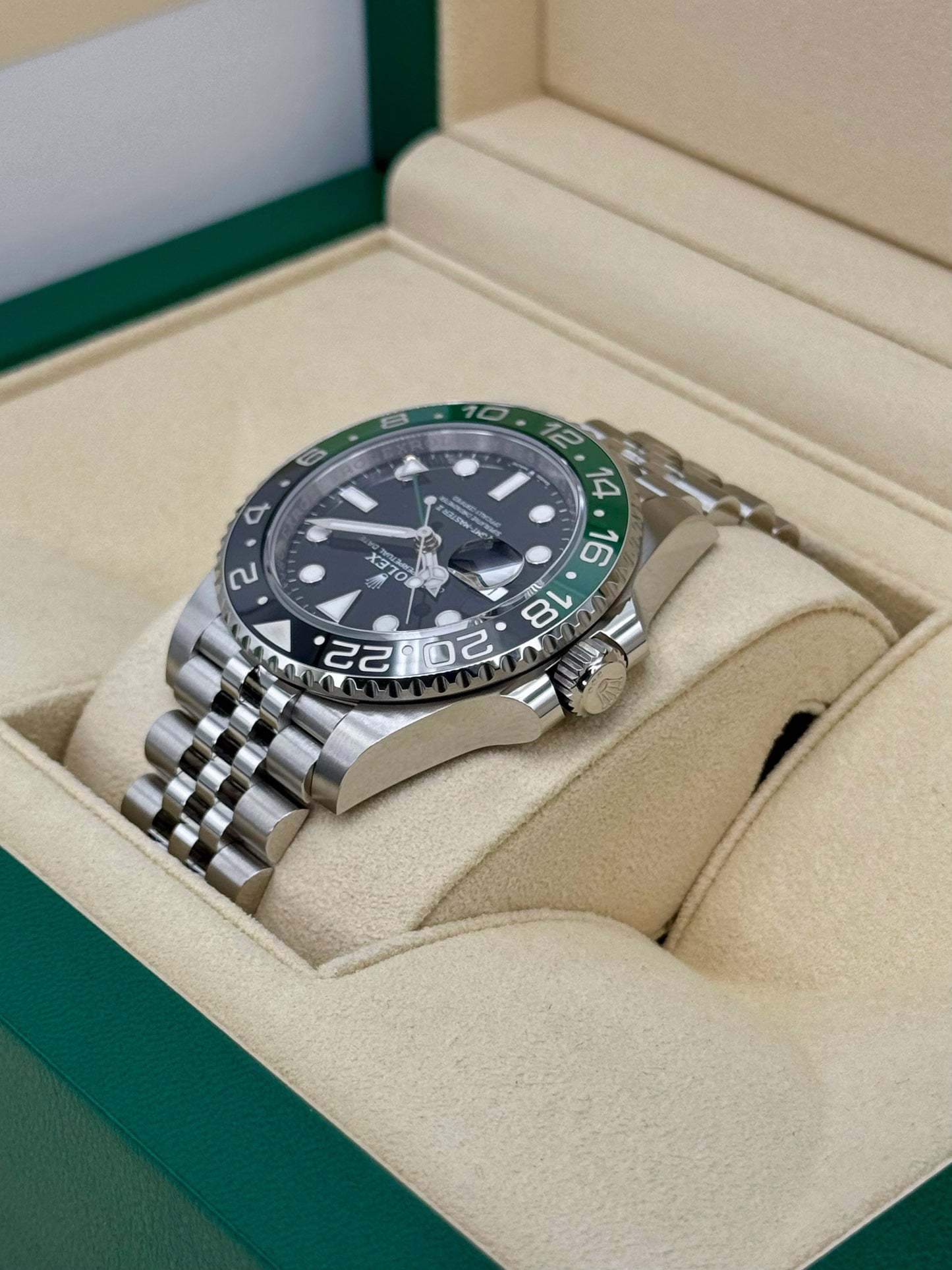 NEW 2025 Rolex GMT-Master II "Sprite" 40mm 126720VTNR Jubilee - MyWatchLLC