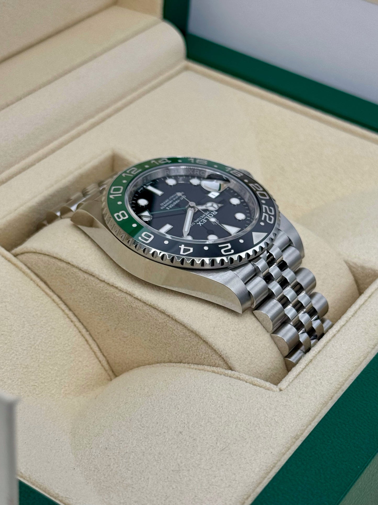 NEW 2025 Rolex GMT-Master II "Sprite" 40mm 126720VTNR Jubilee - MyWatchLLC