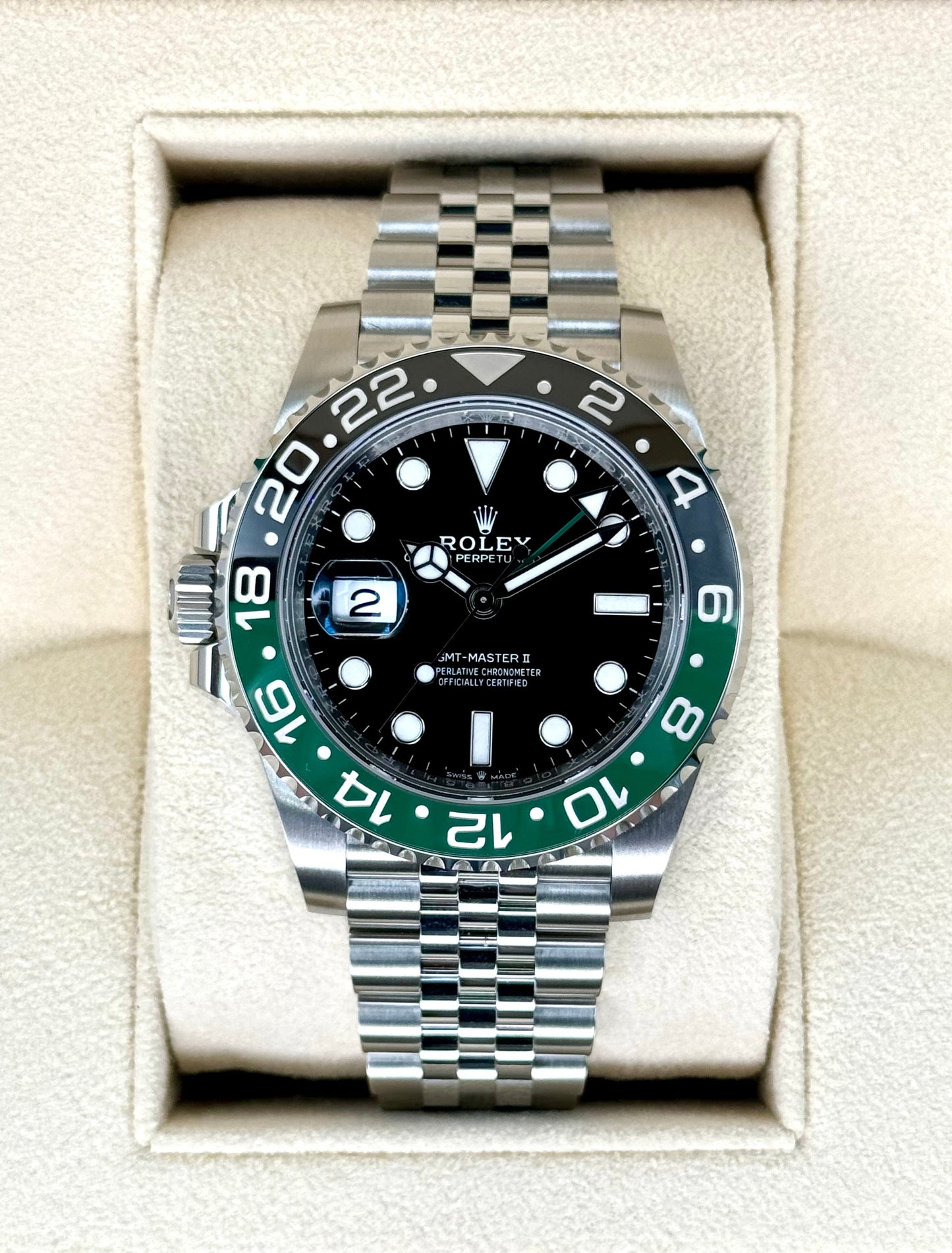 NEW 2023 Rolex GMT-Master II “Spriteâ€?40mm 126720VTNR Jubilee - MyWatchLLC