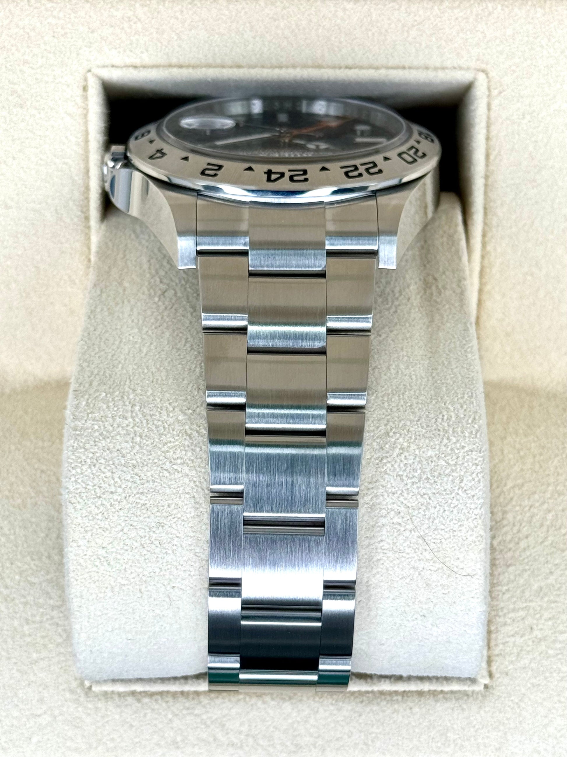 2023 Rolex Explorer II 42mm 226570 Black Dial - MyWatchLLC